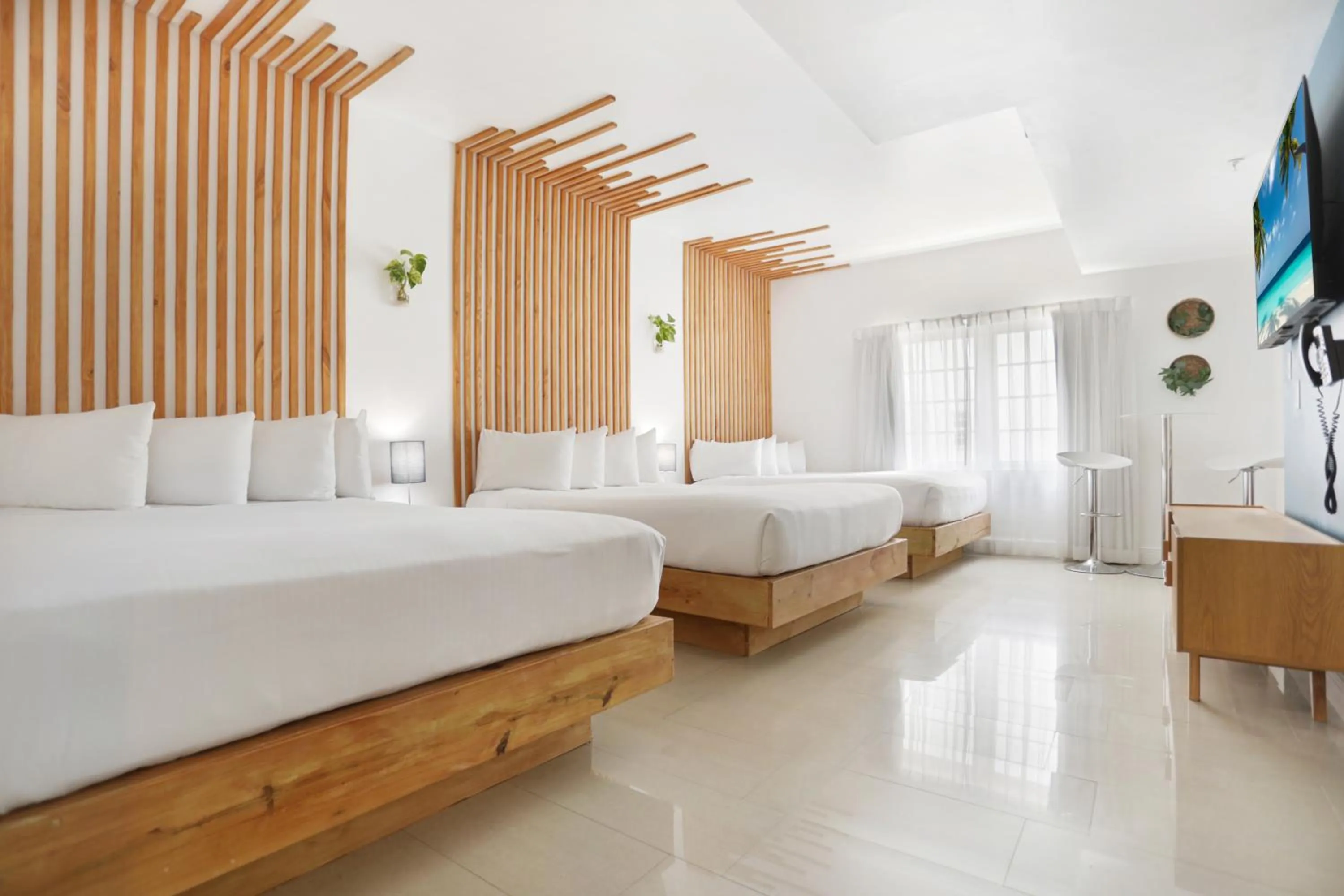 Bed in Hotel Belleza