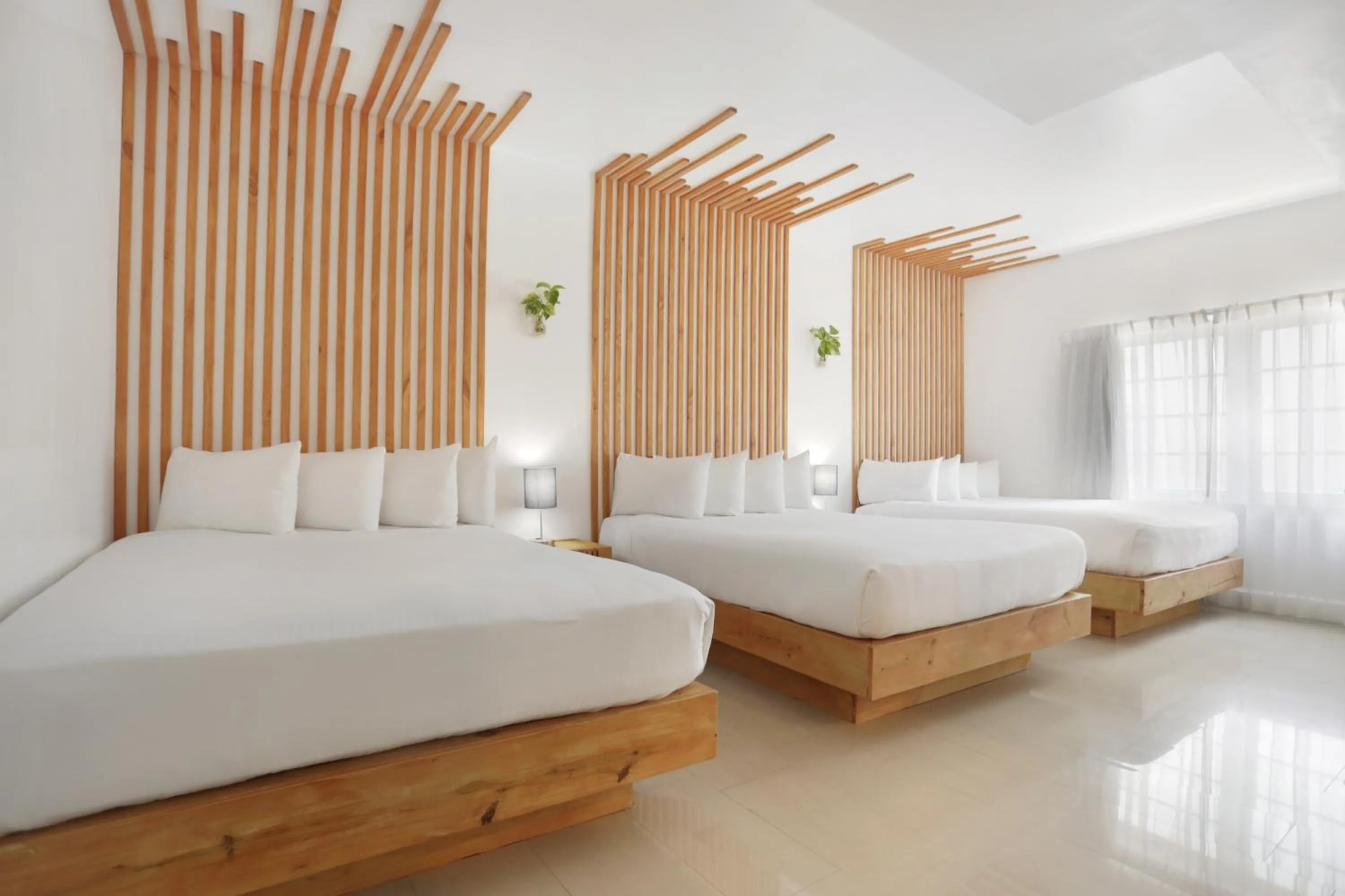 Bed in Hotel Belleza