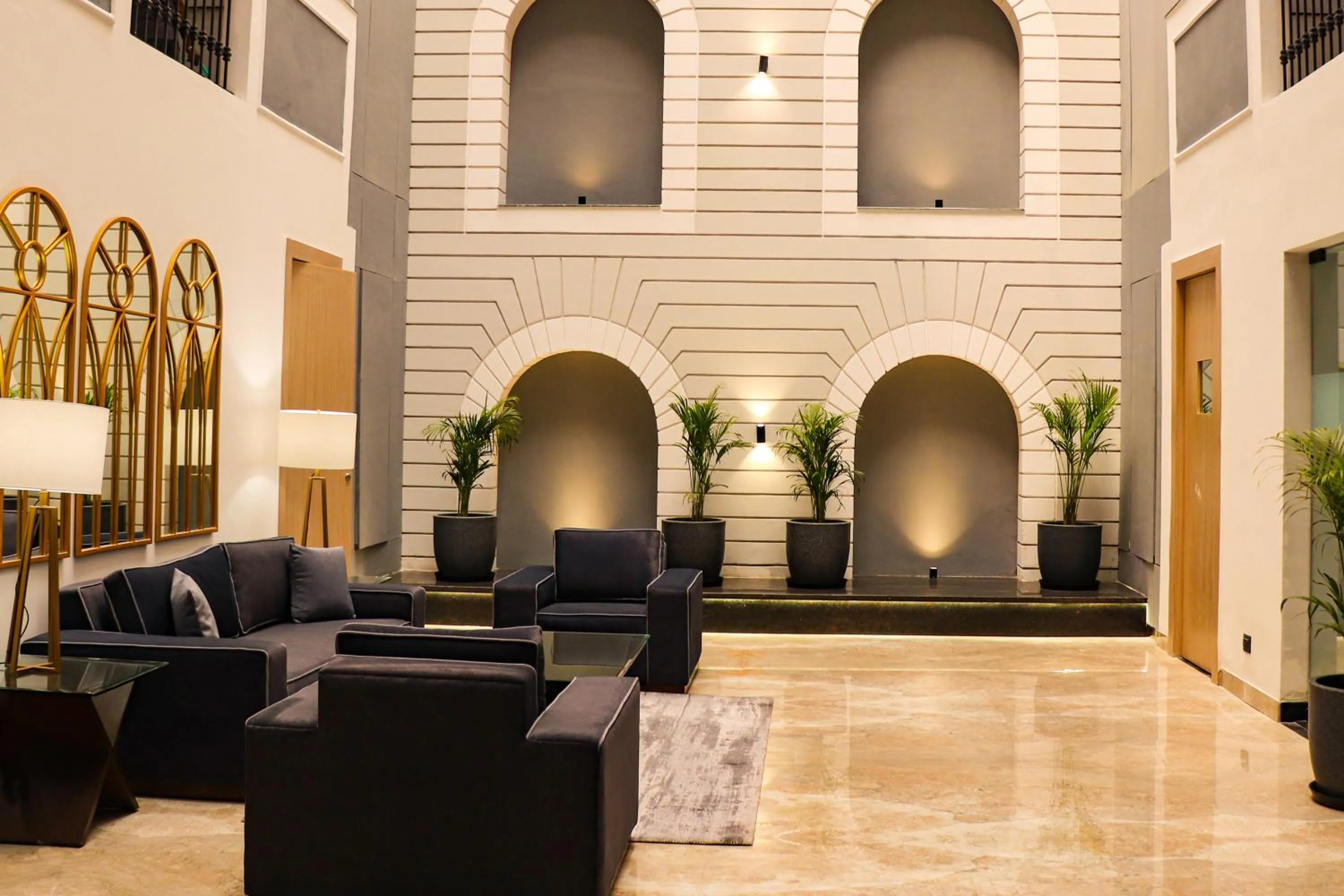 Lobby or reception in Ahuja Residency Mayfield Garden