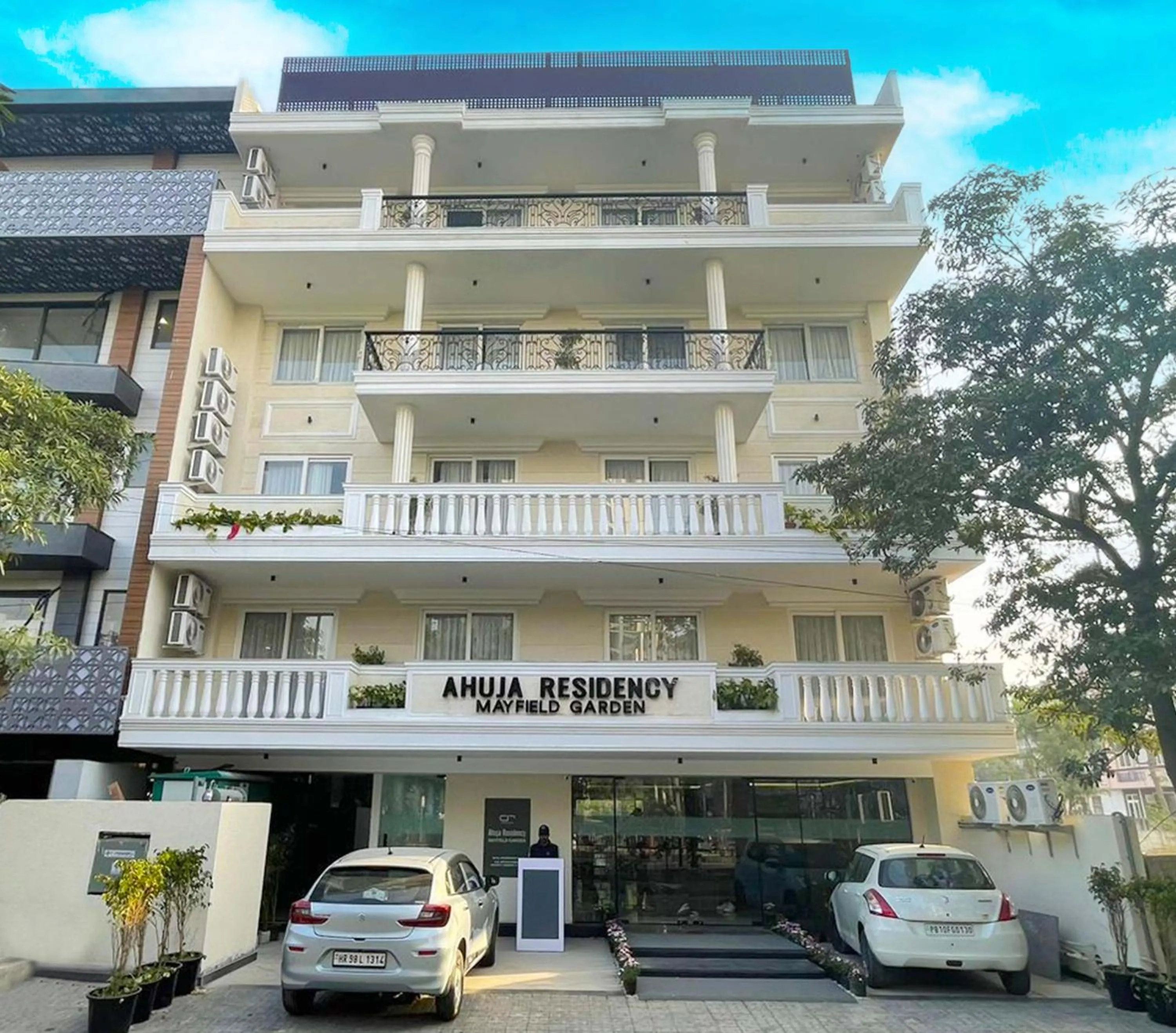 Property building in Ahuja Residency Mayfield Garden