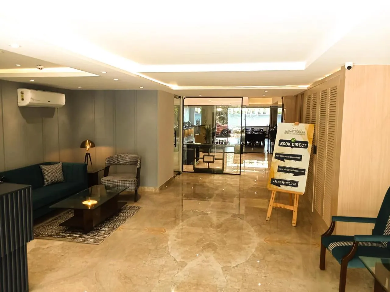 Lobby or reception in Ahuja Residency Mayfield Garden