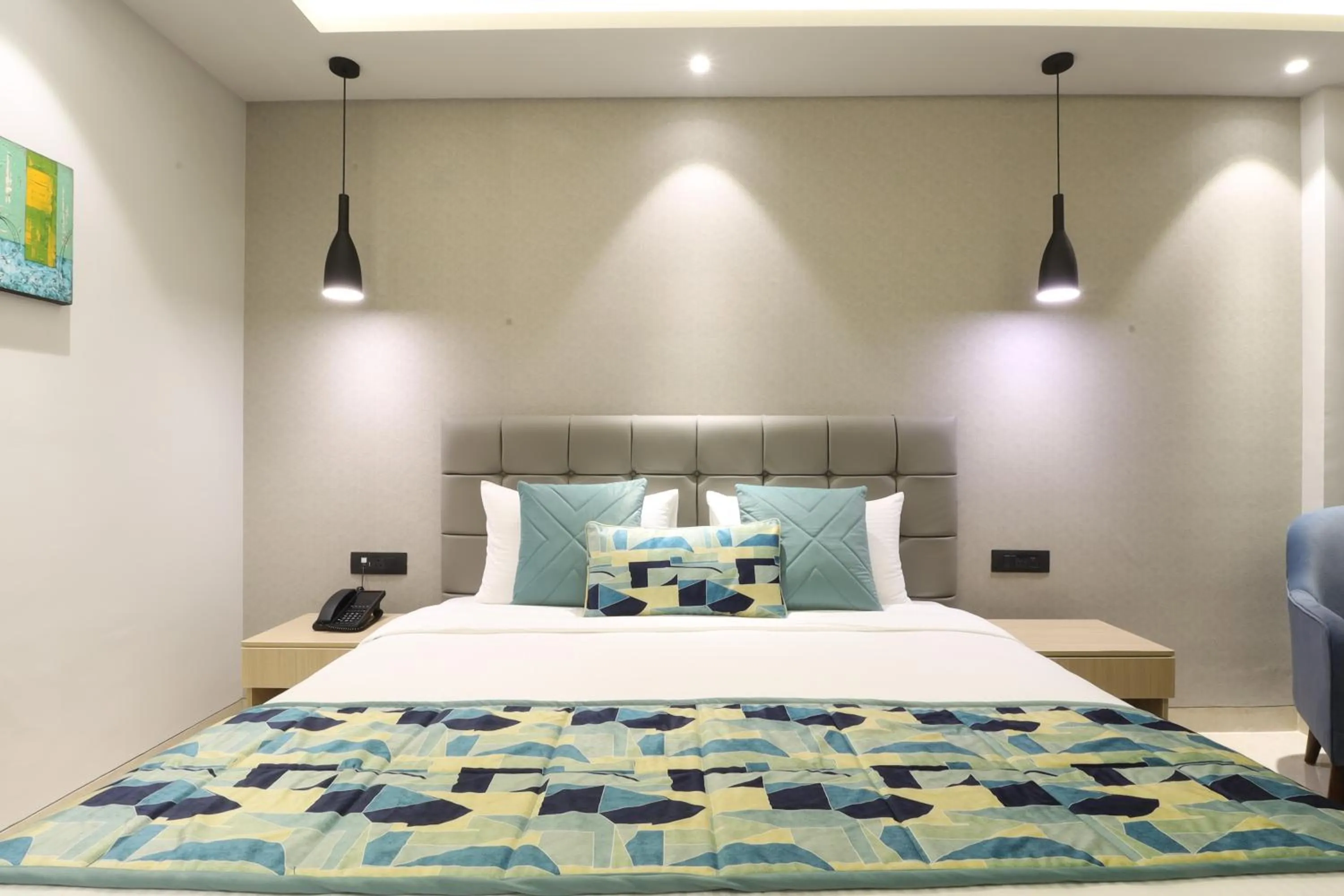 Bed in Ahuja Residency Mayfield Garden