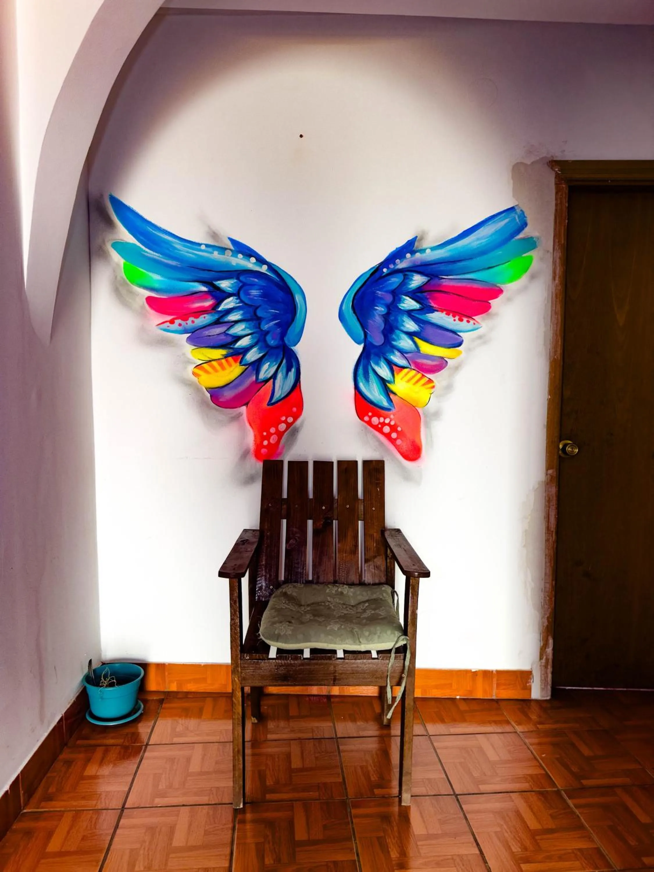 Area and facilities in Lobo Hostel La Paz