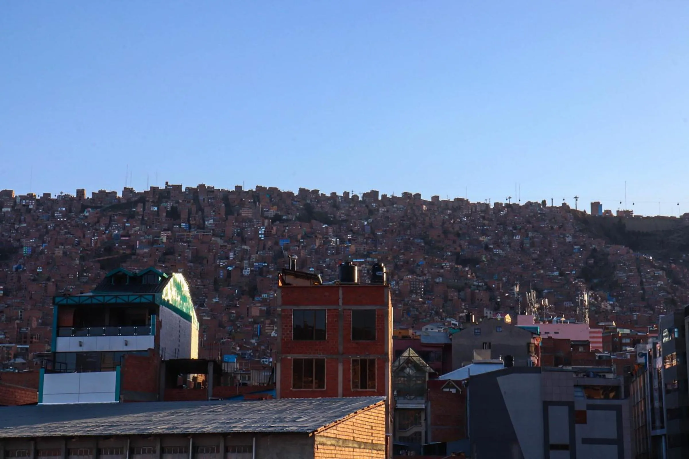 Property building in Lobo Hostel La Paz