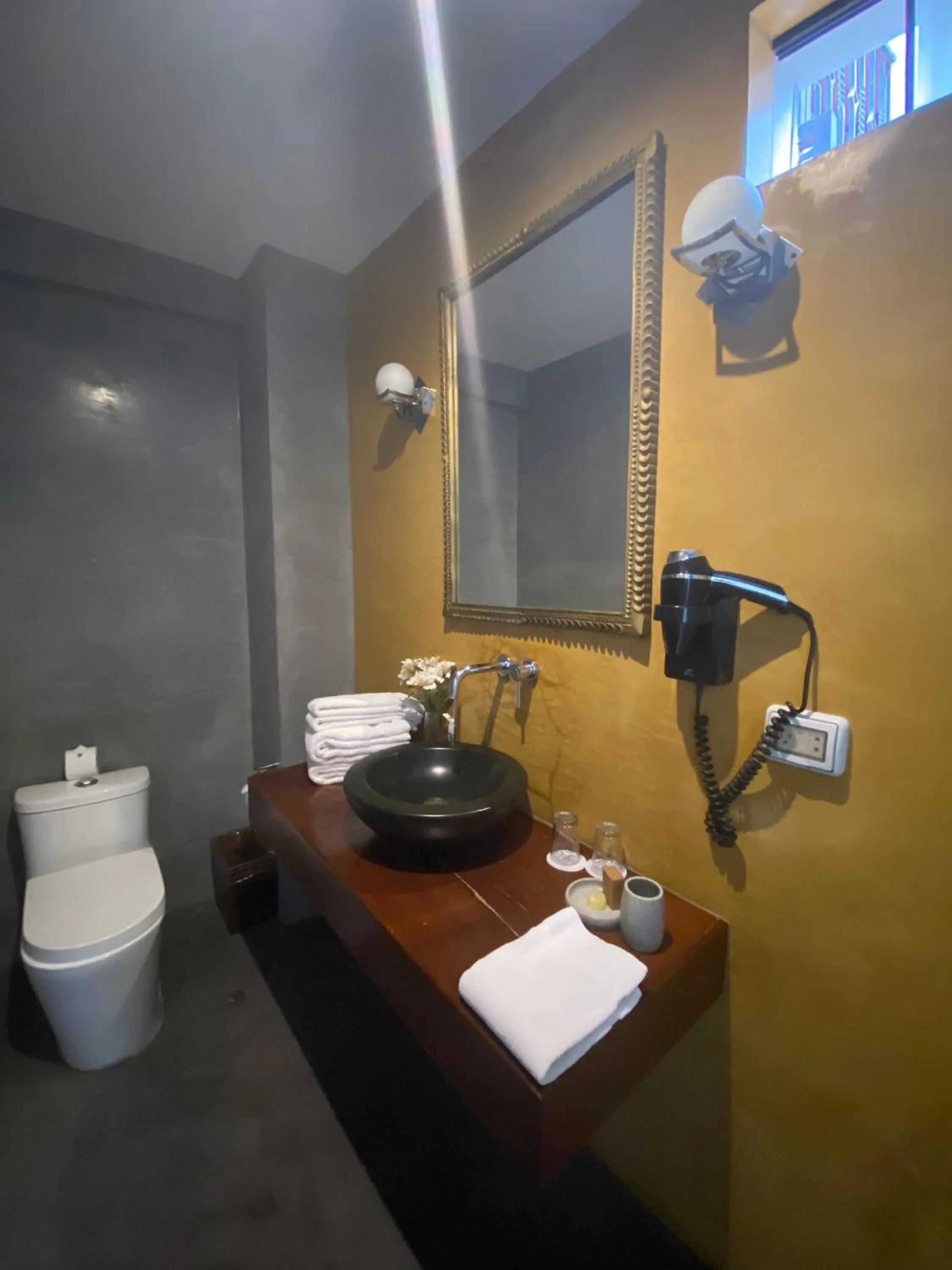 Bathroom in Katari Hotel at Plaza de Armas