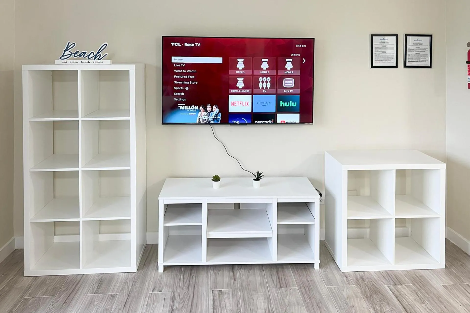 TV and multimedia in Sunny Isles Apartments by MiaRentals