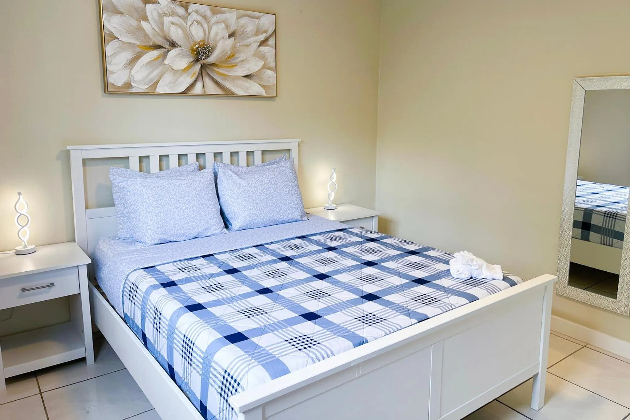 Bed in Sunny Isles Apartments by MiaRentals