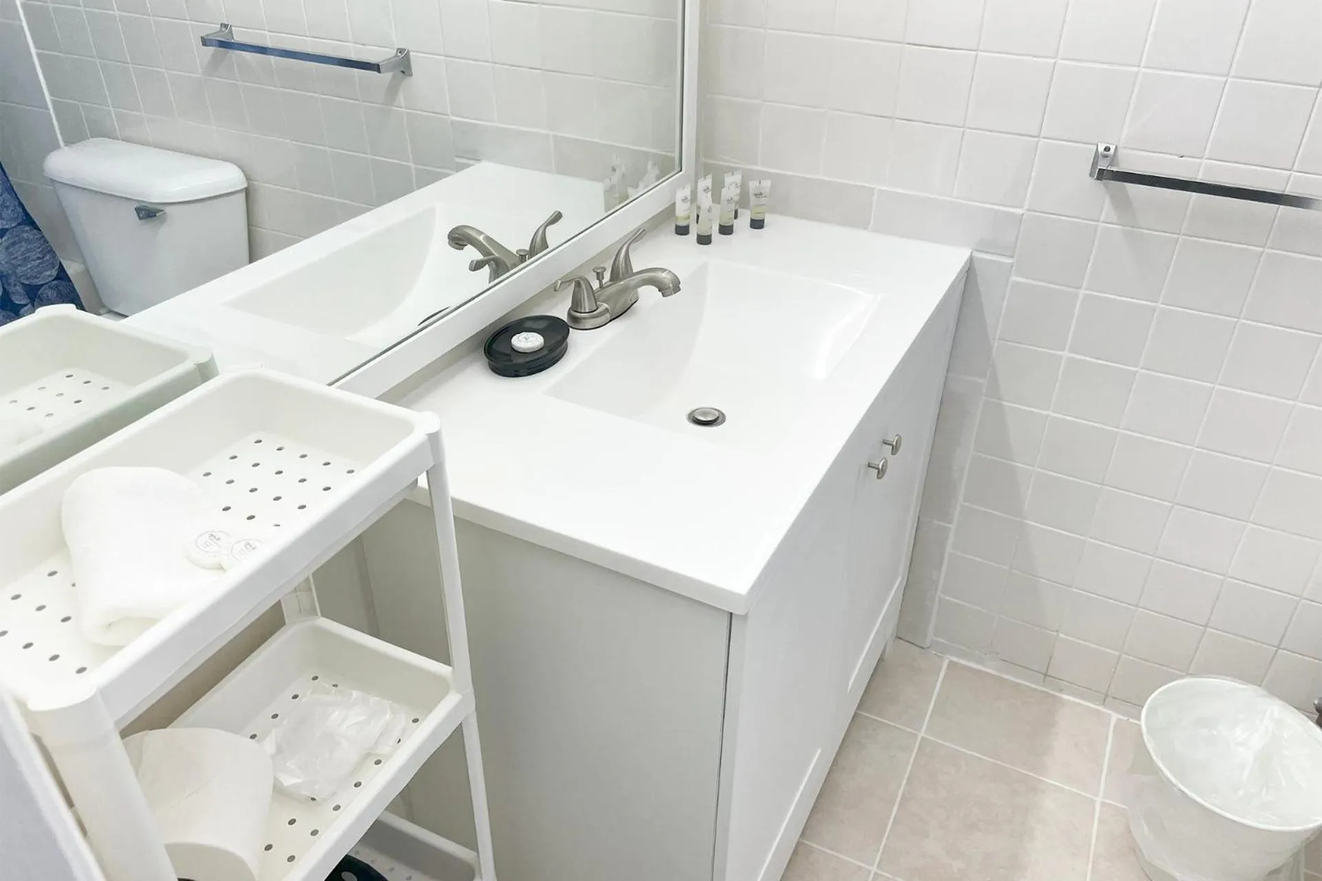 Bathroom in Sunny Isles Apartments by MiaRentals