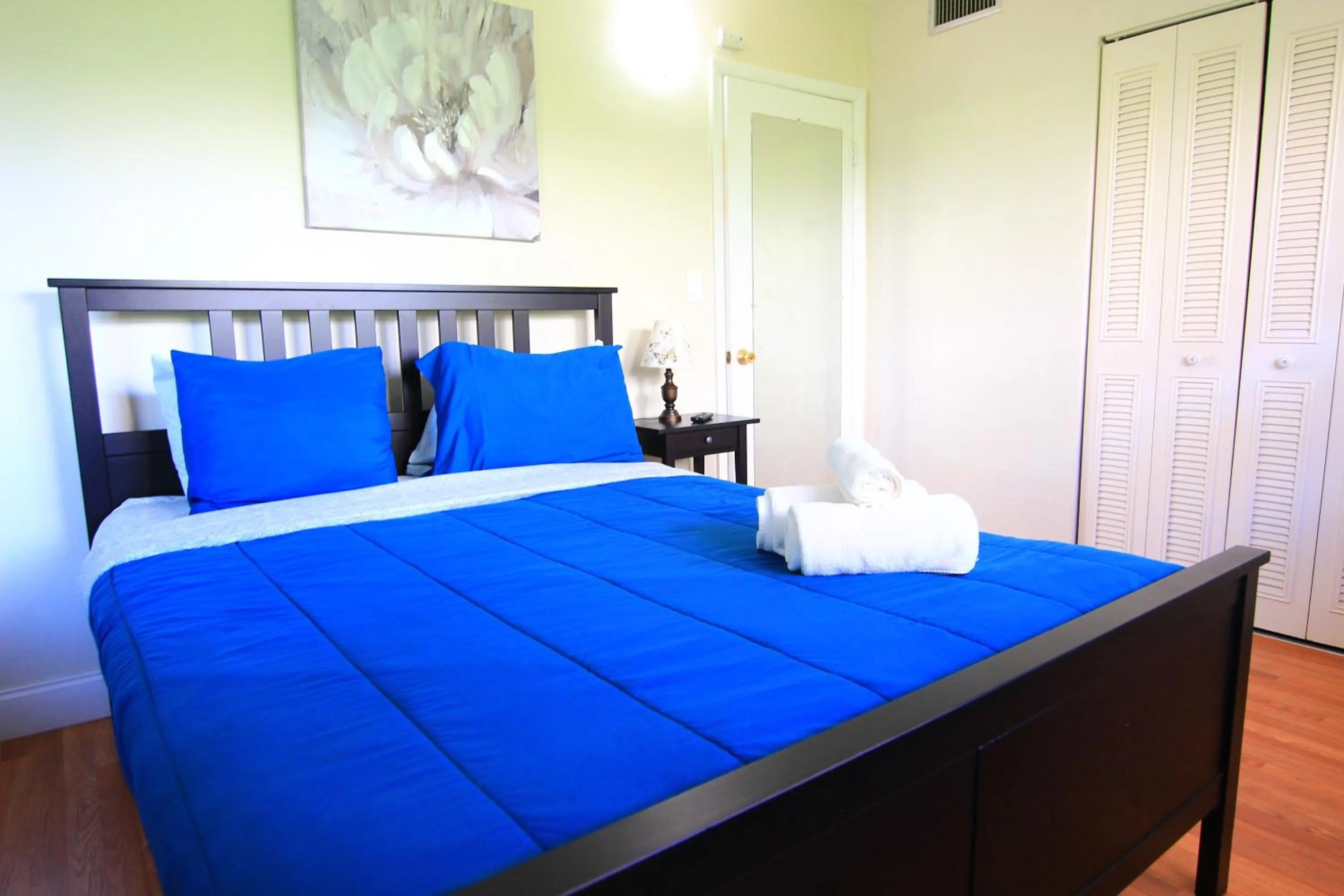 Bed in Sunny Isles Apartments by MiaRentals