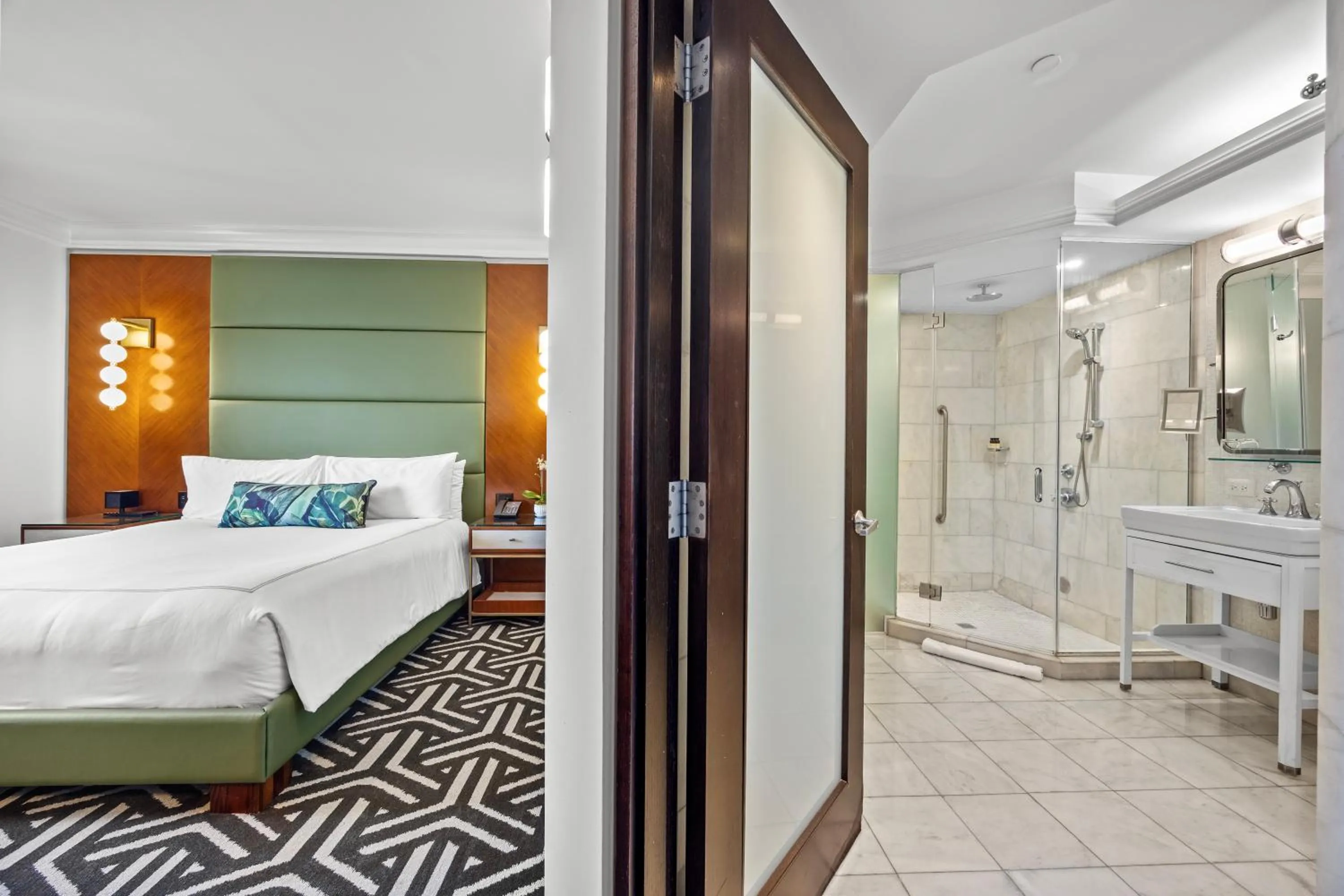 Bed in Condado Vanderbilt Hotel