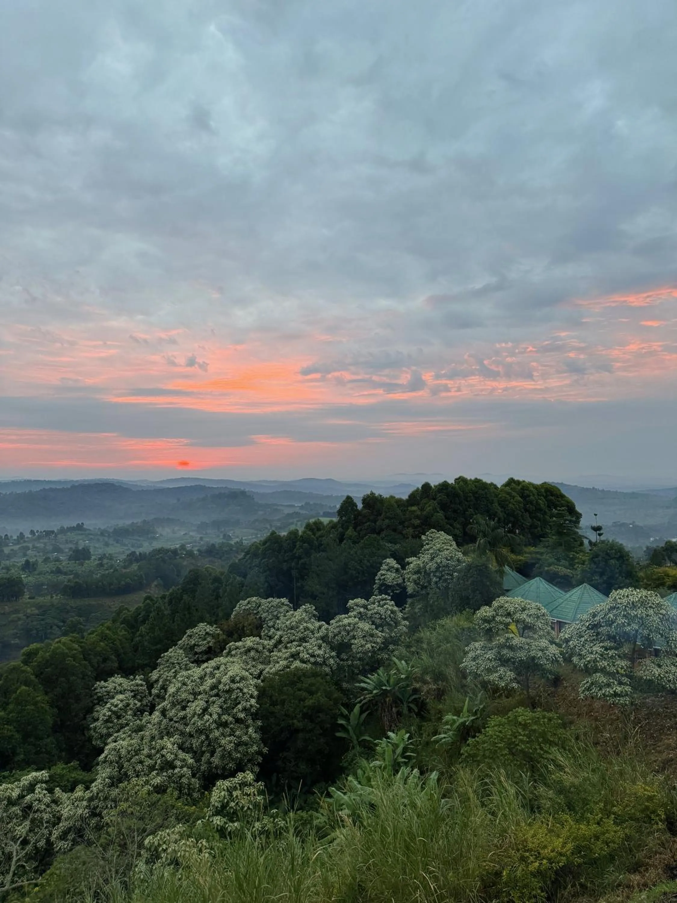 Property building in Top of the World Lodges Fort Portal