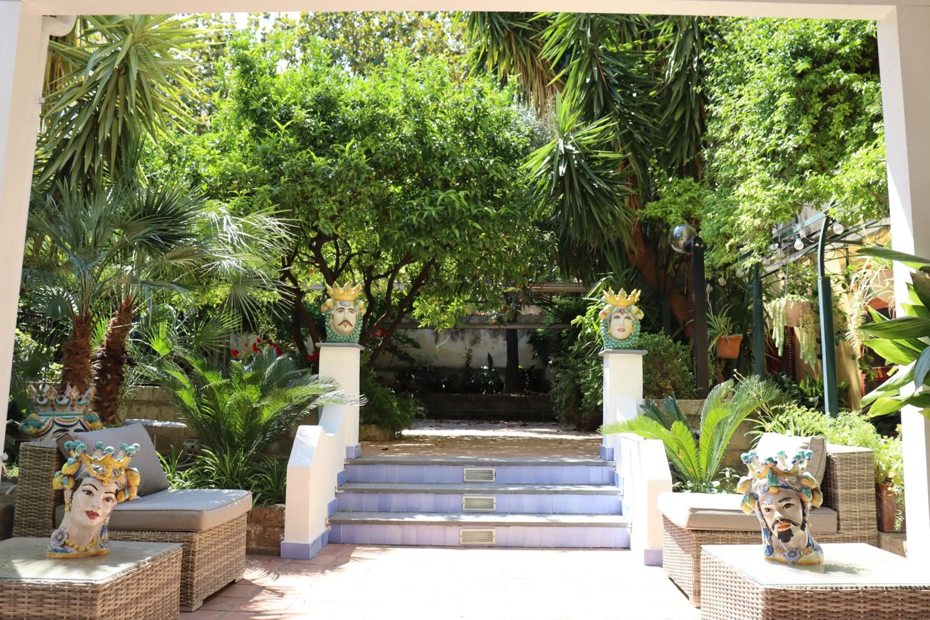 Garden in Hotel Paradiso
