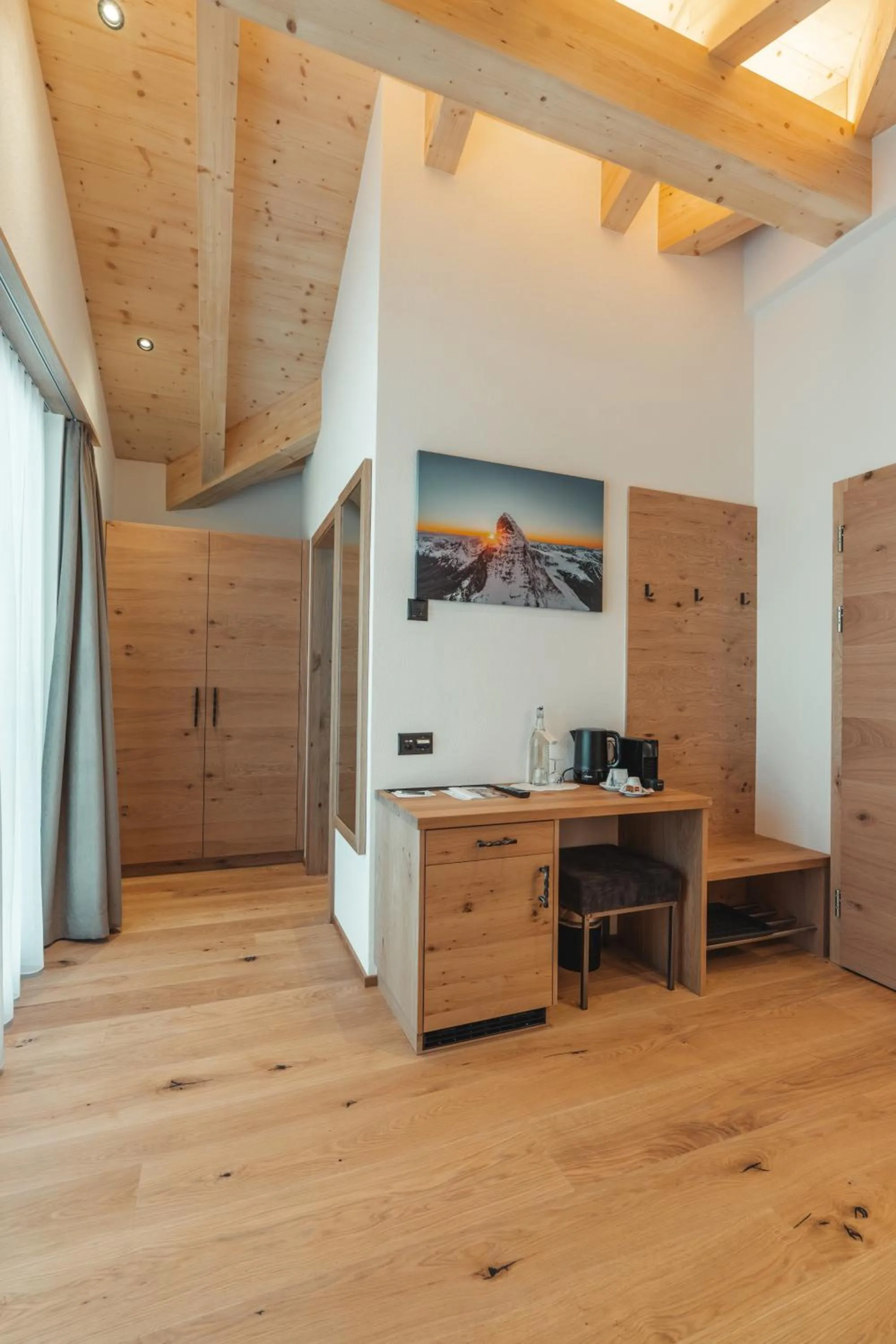Bedroom in Hotel Porta Cervino