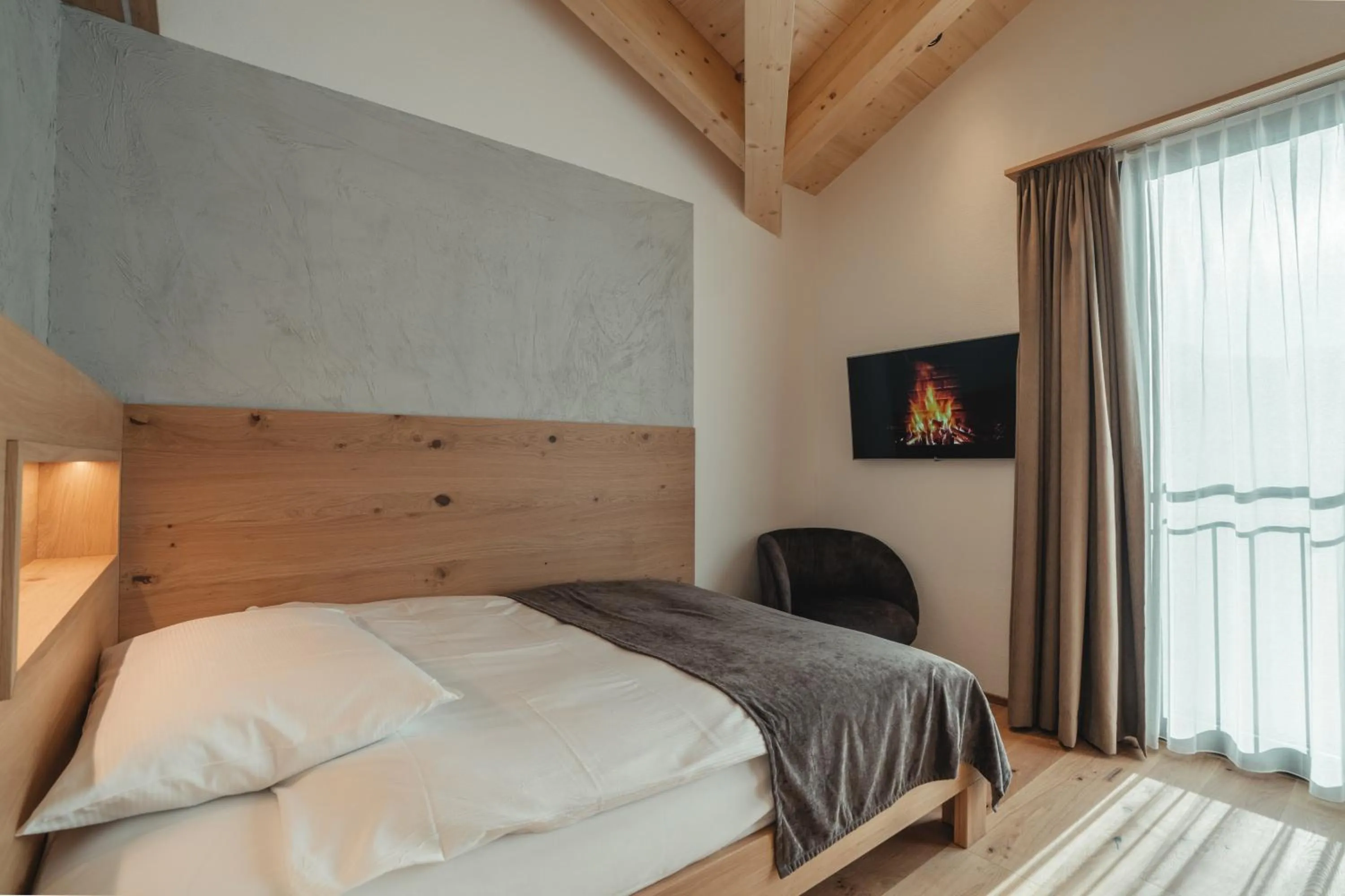 Bedroom, Bed in Hotel Porta Cervino