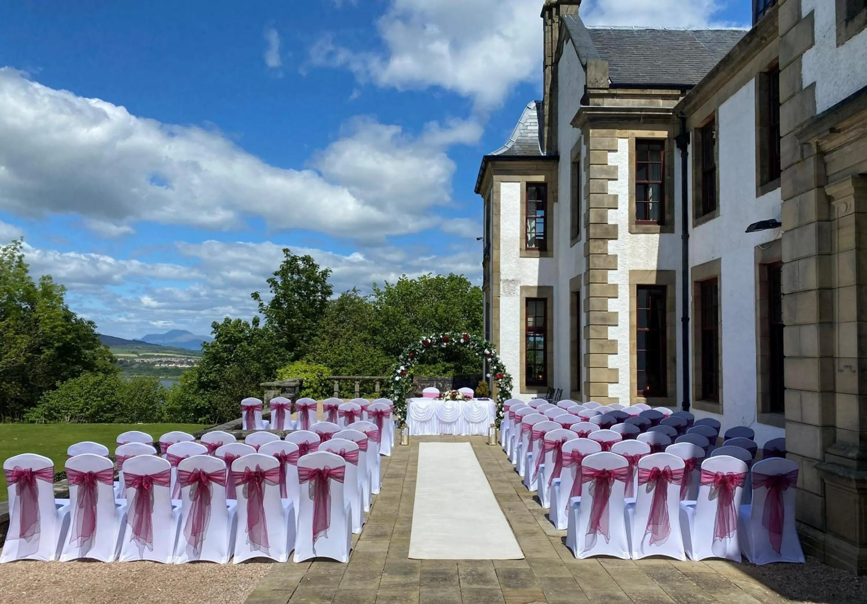 wedding in Gleddoch Golf & Spa Resort