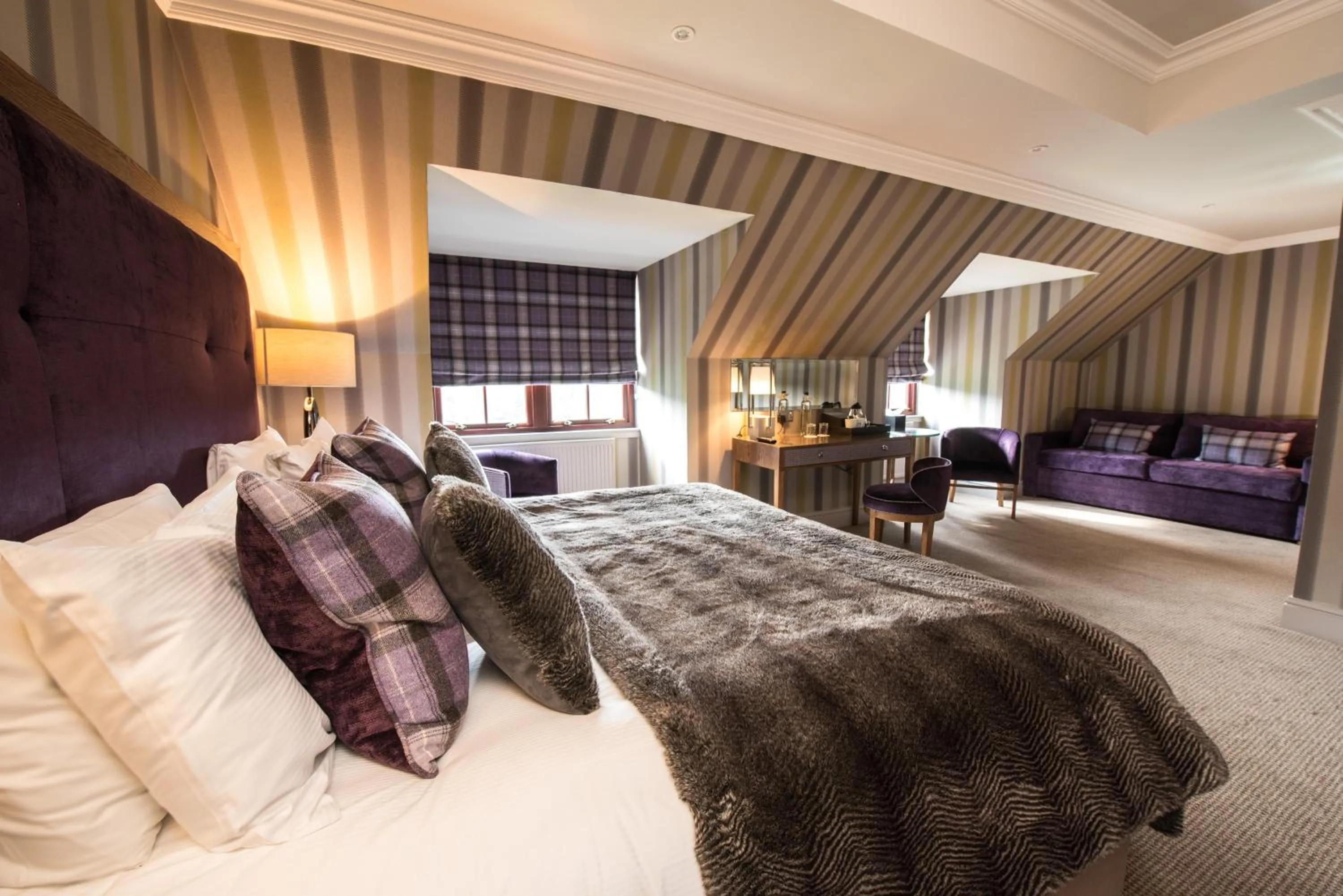 Bedroom, Bed in Gleddoch Golf & Spa Resort