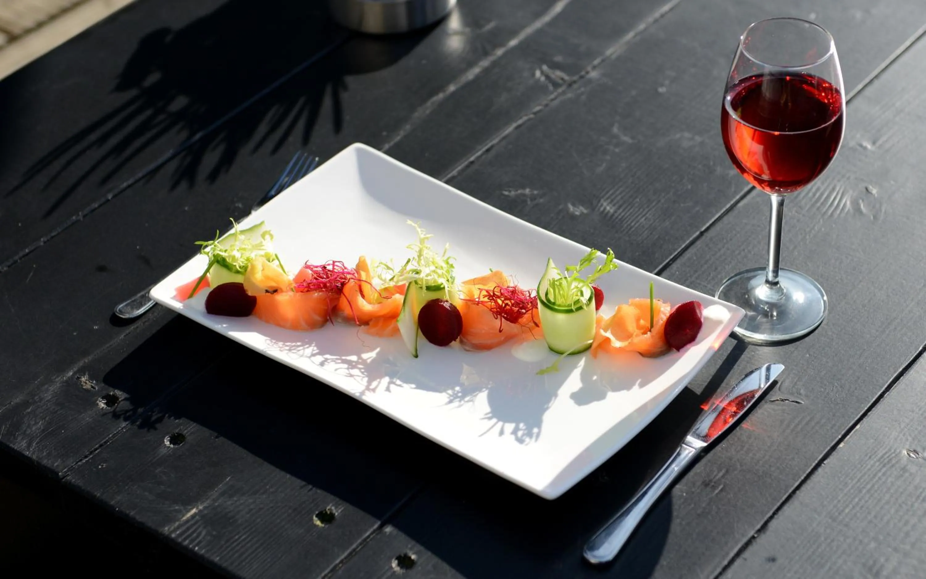 Food close-up in Hotel De Leugenaar