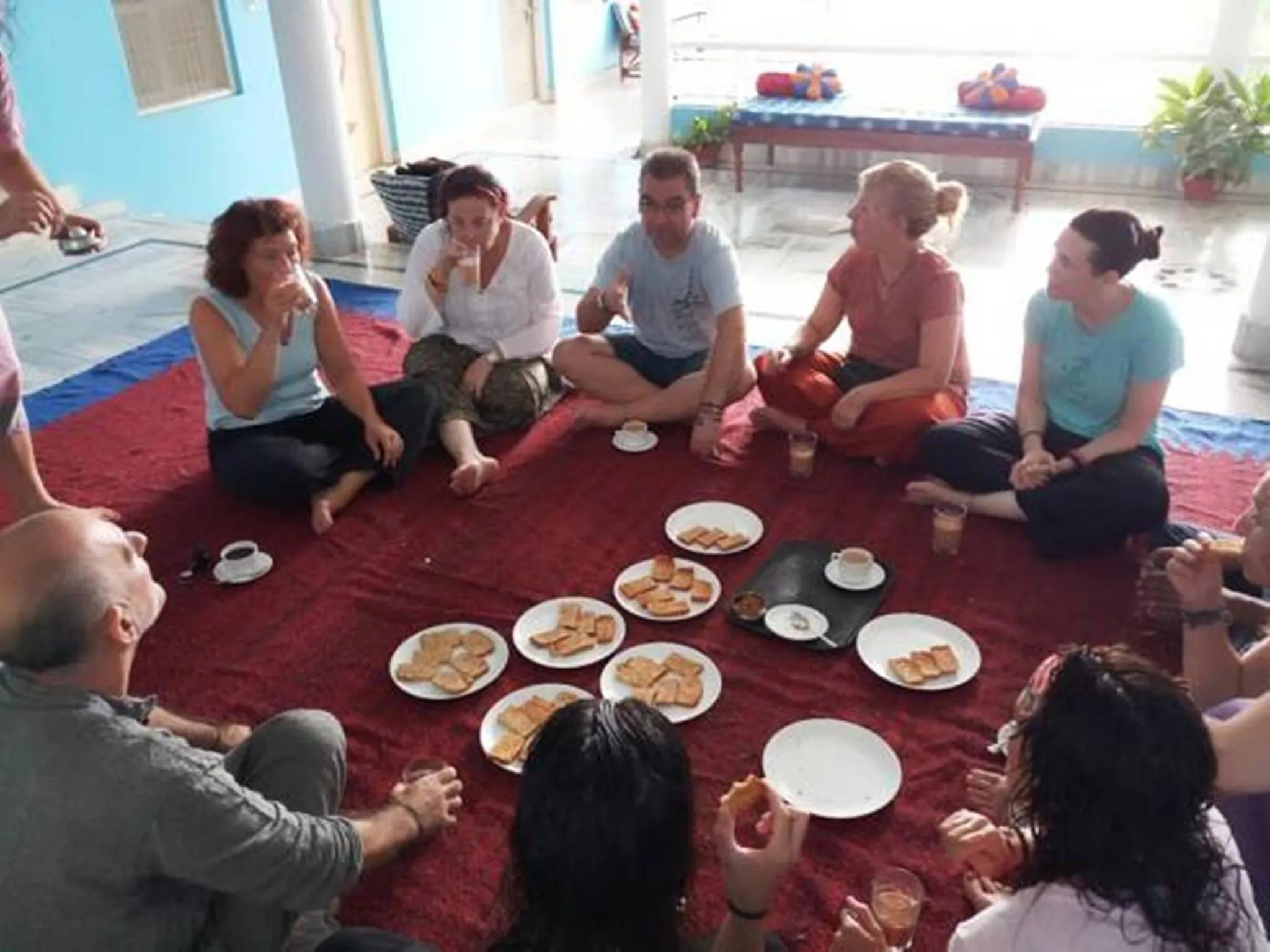 Balcony/Terrace in Sri Yoga Mandir