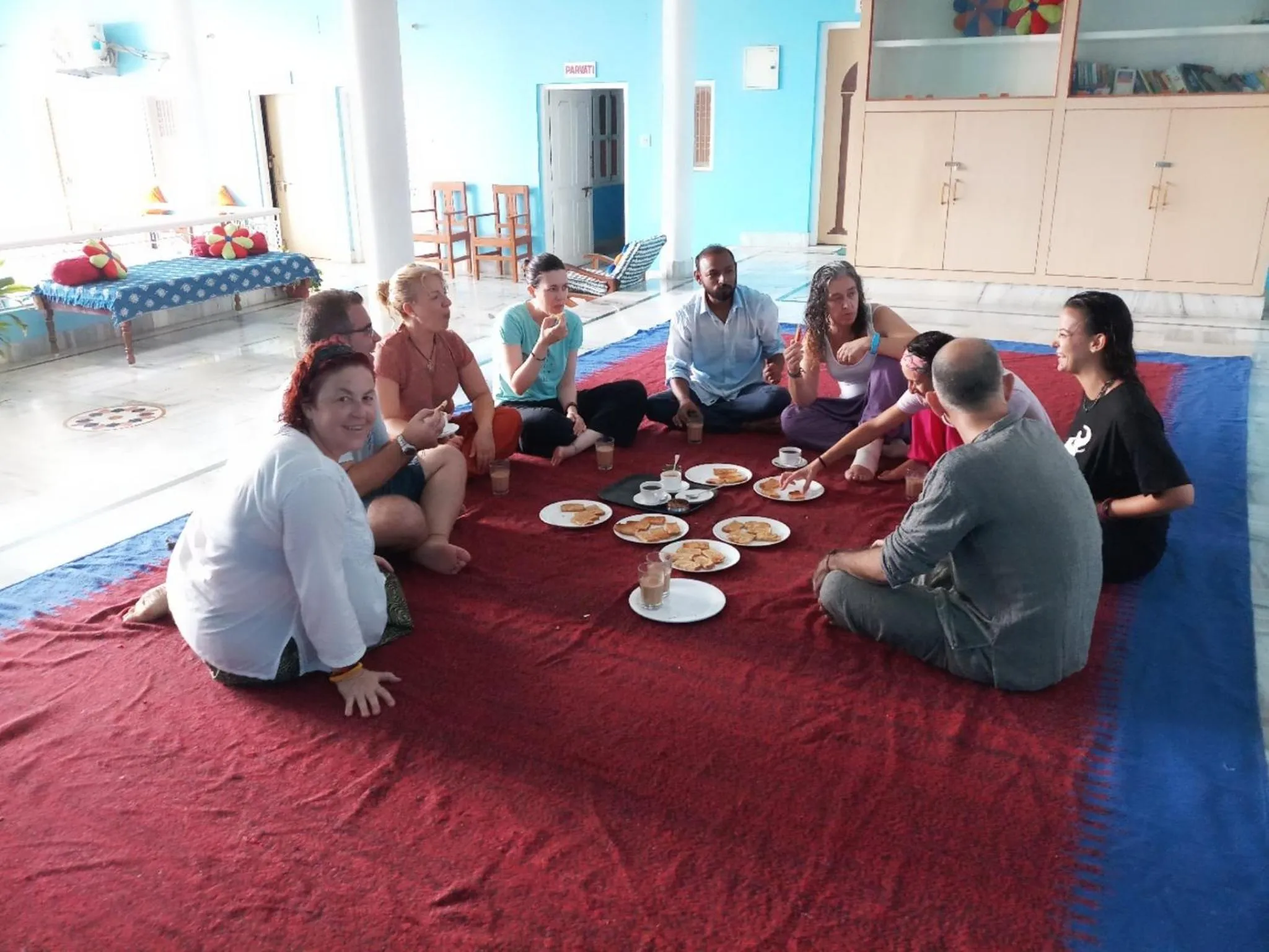 Balcony/Terrace in Sri Yoga Mandir