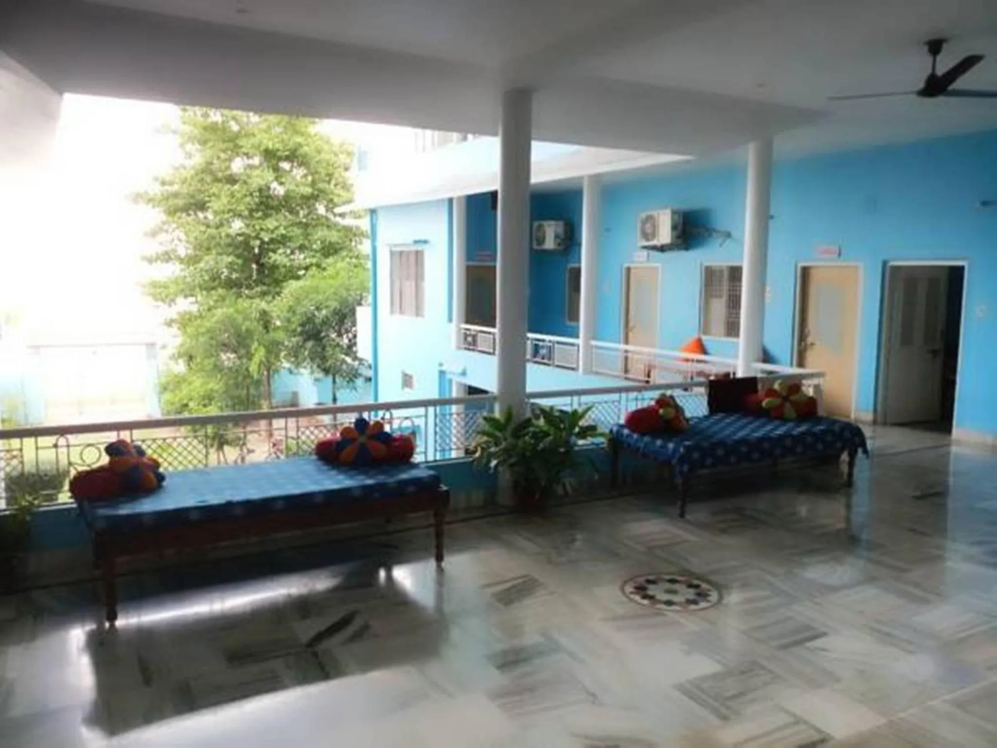 Balcony/Terrace in Sri Yoga Mandir