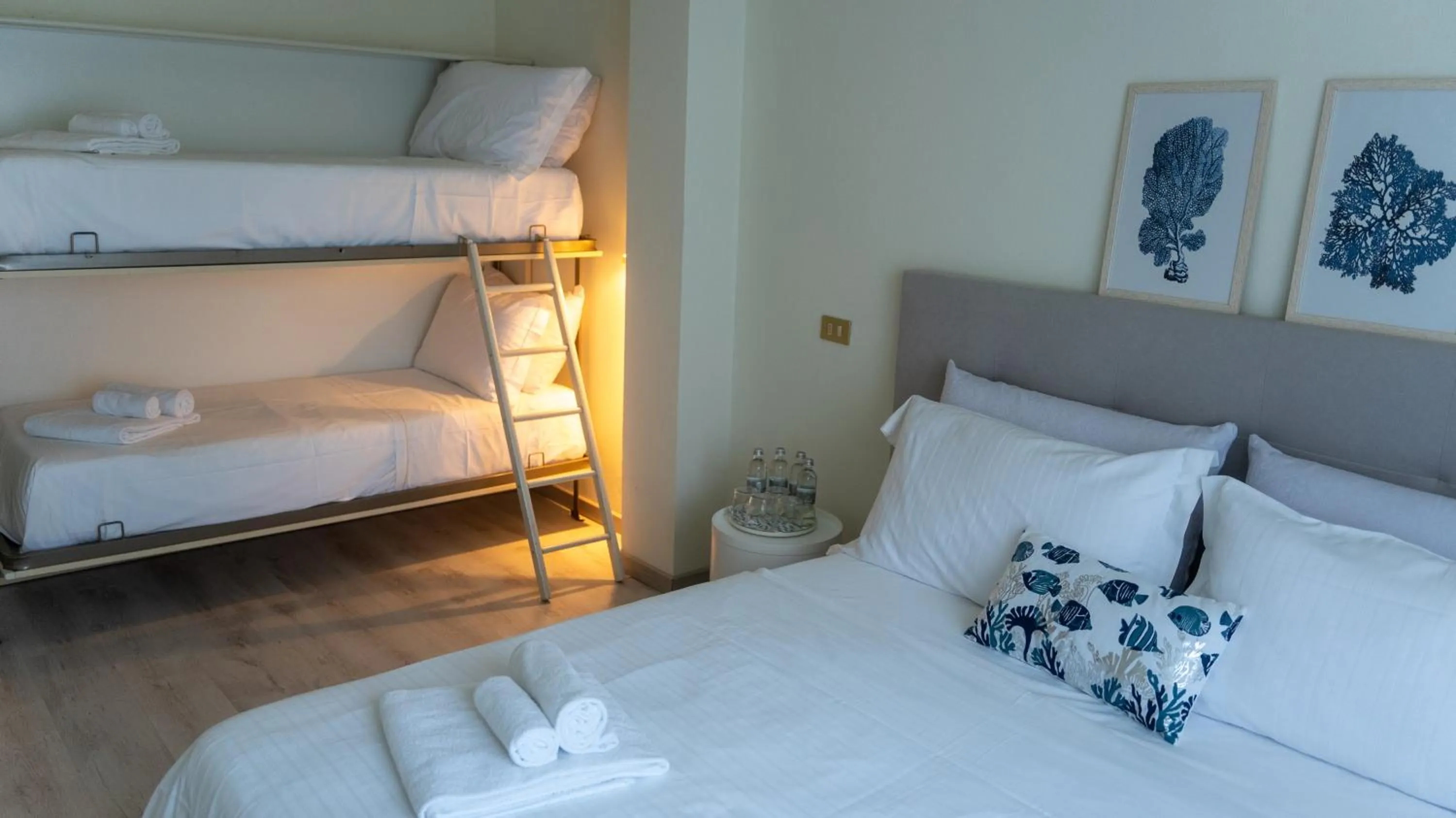 Decorative detail, Bed in Hotel Eden