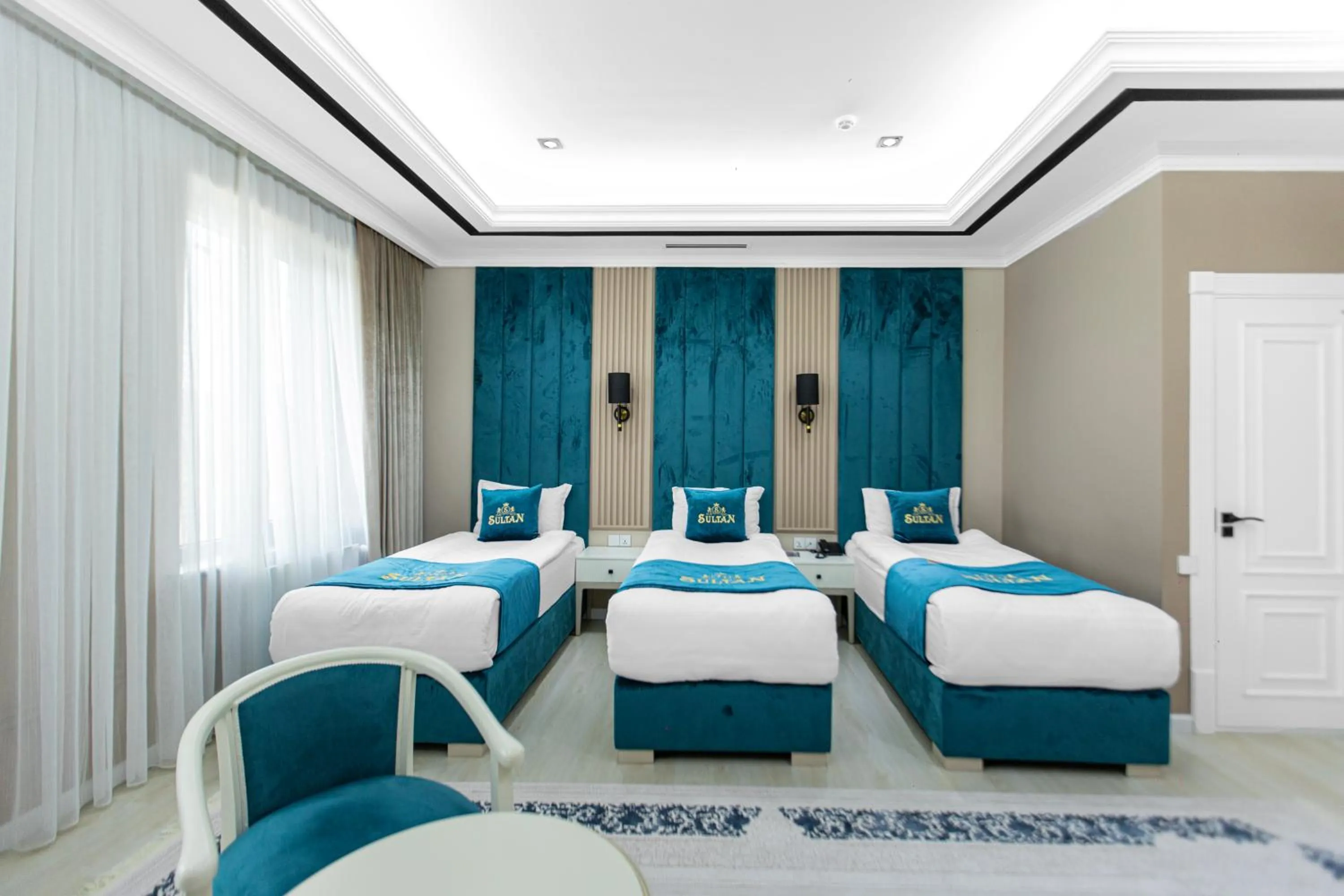 Bed in HOTEL SULTAN PALACE