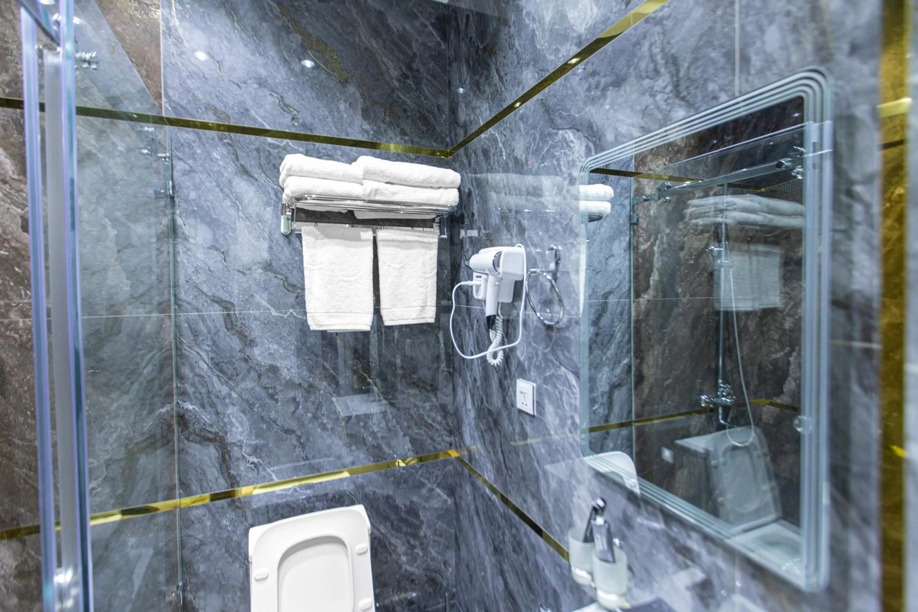 Shower in HOTEL SULTAN PALACE