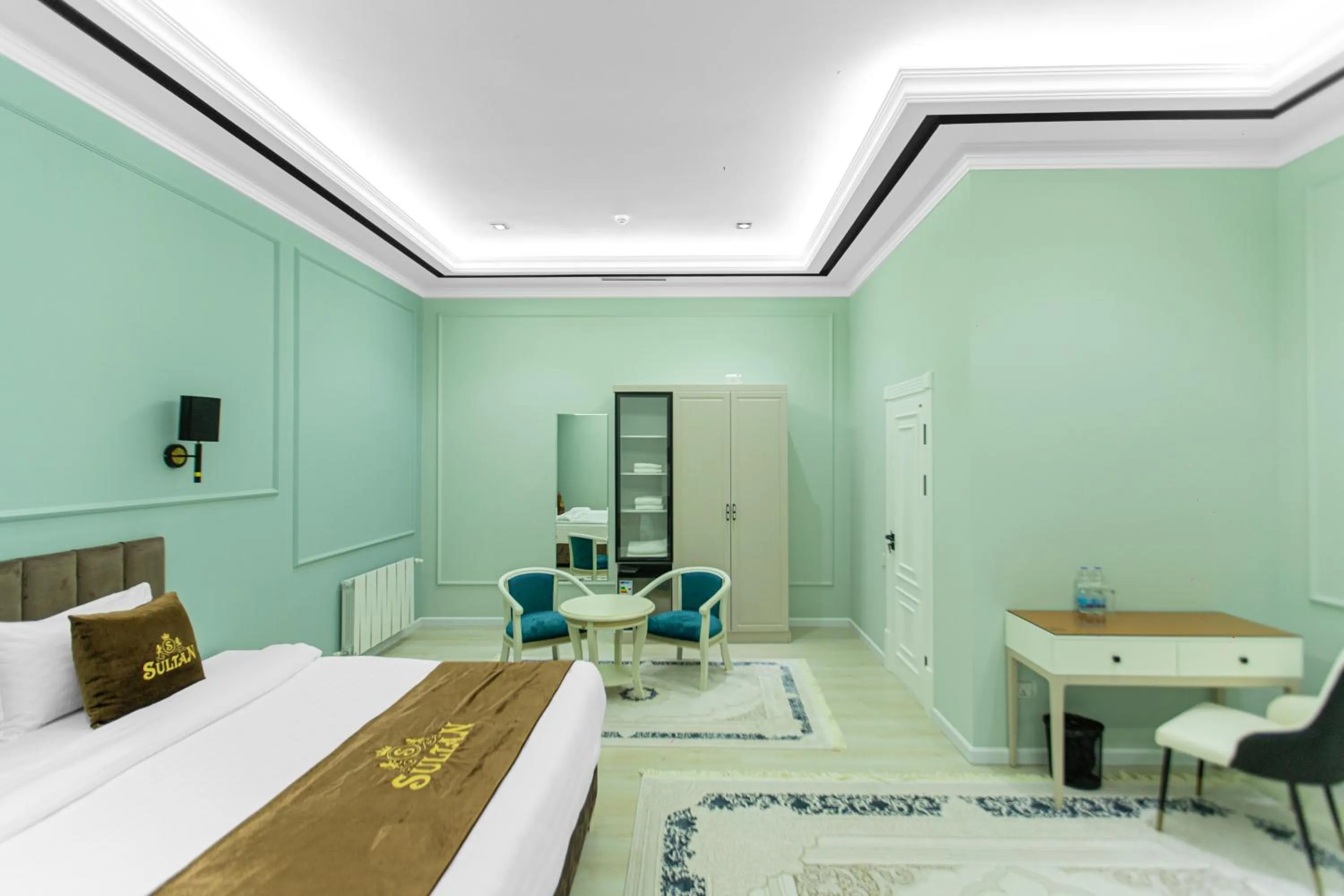 Bed in HOTEL SULTAN PALACE