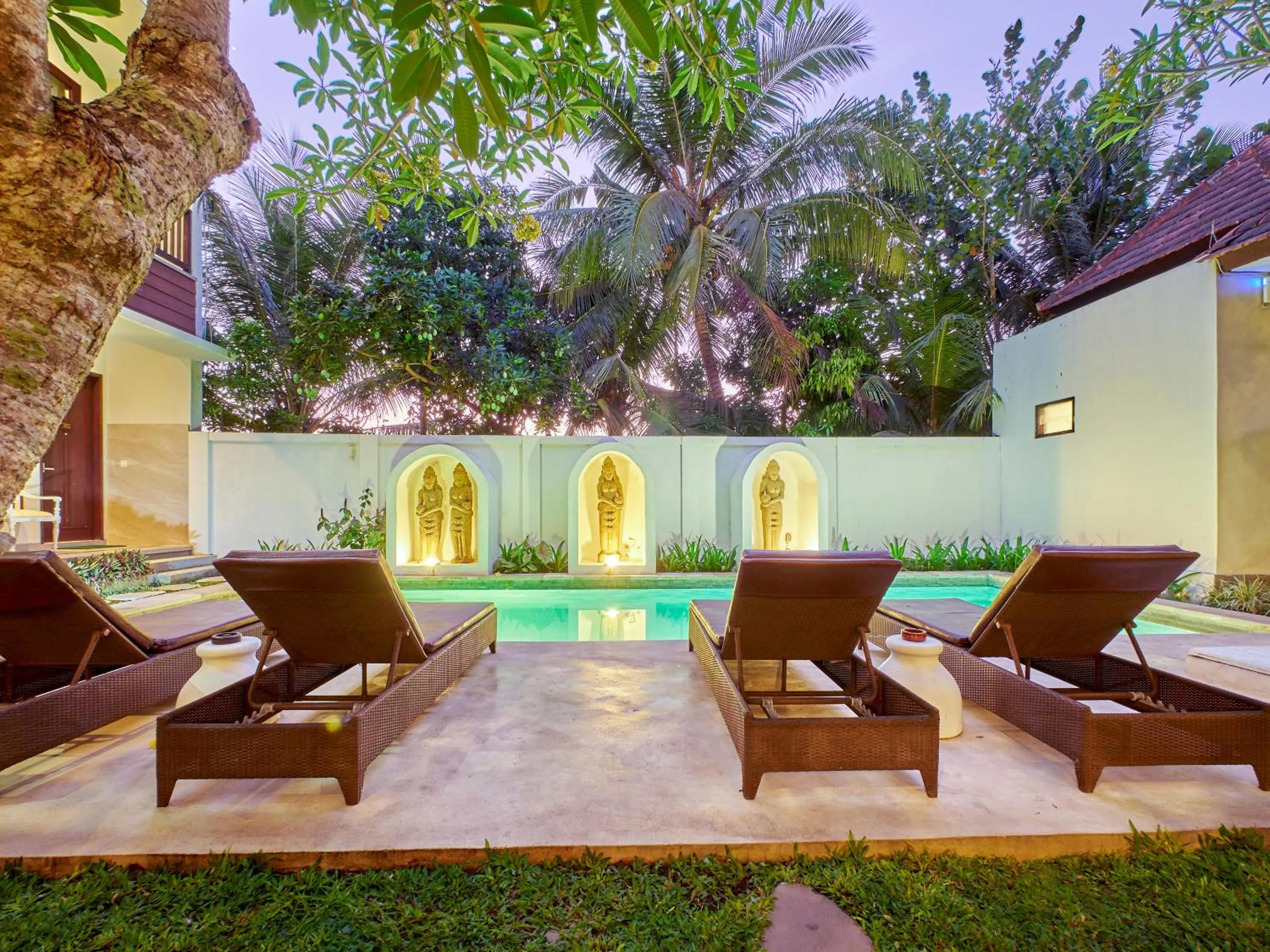 Pool view in U Tube Hotel