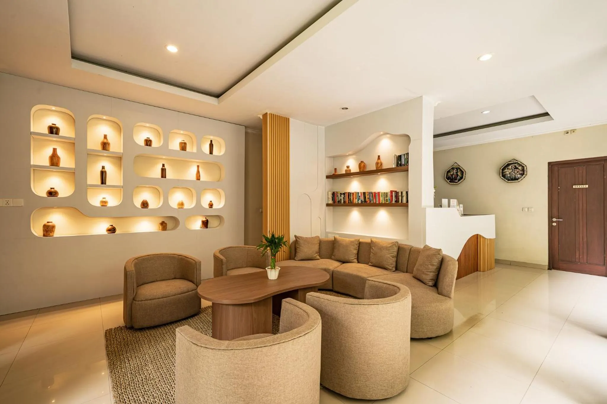 Lobby or reception in U Tube Hotel