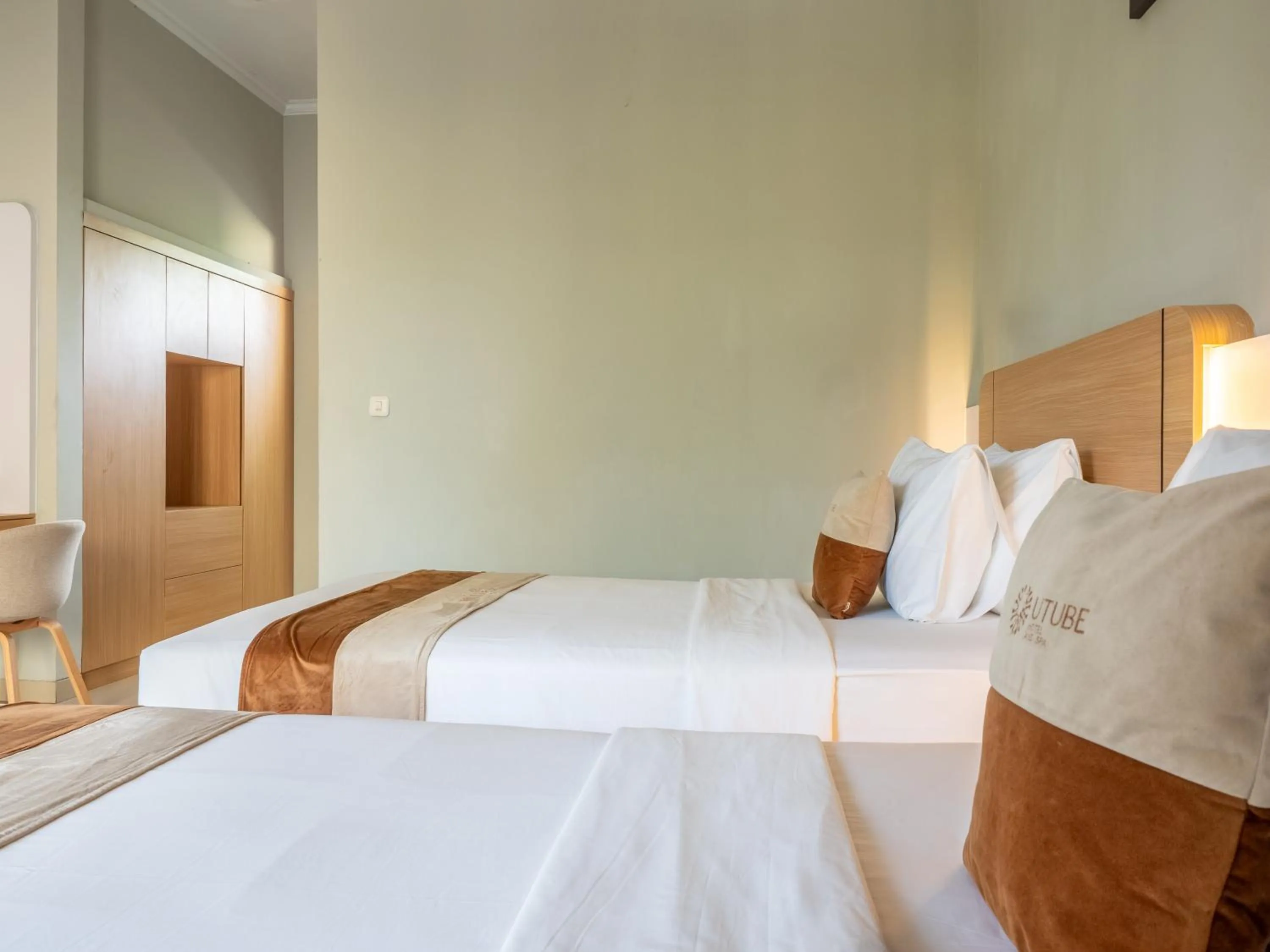 Bedroom, Bed in U Tube Hotel