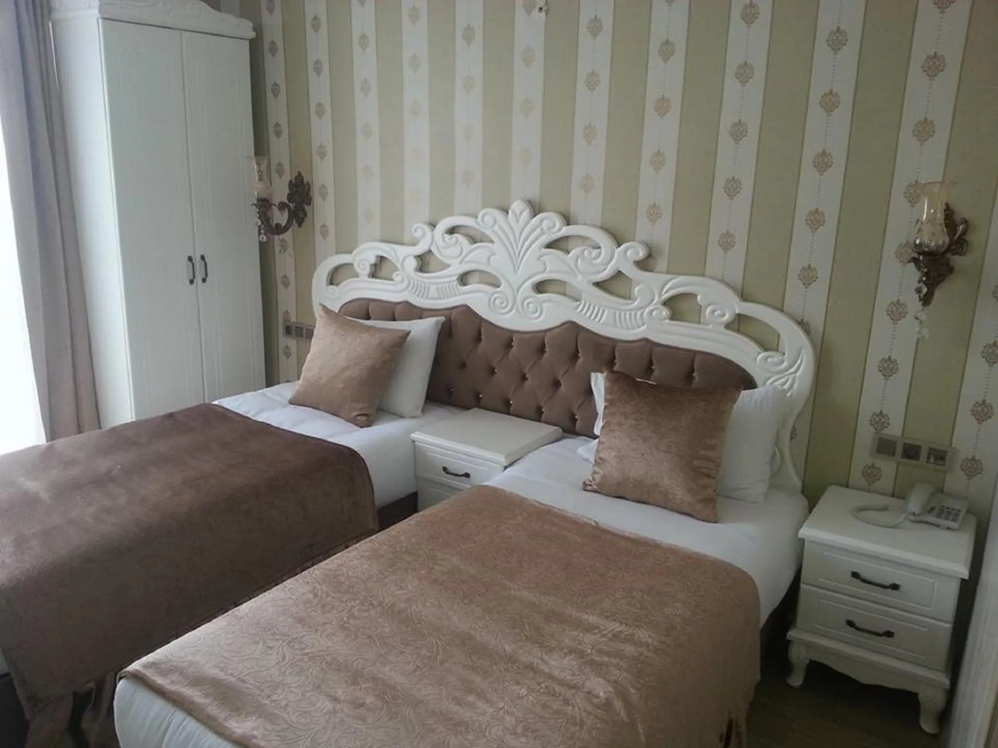 Patio, Bed in Sultanahmet Newport Hotel