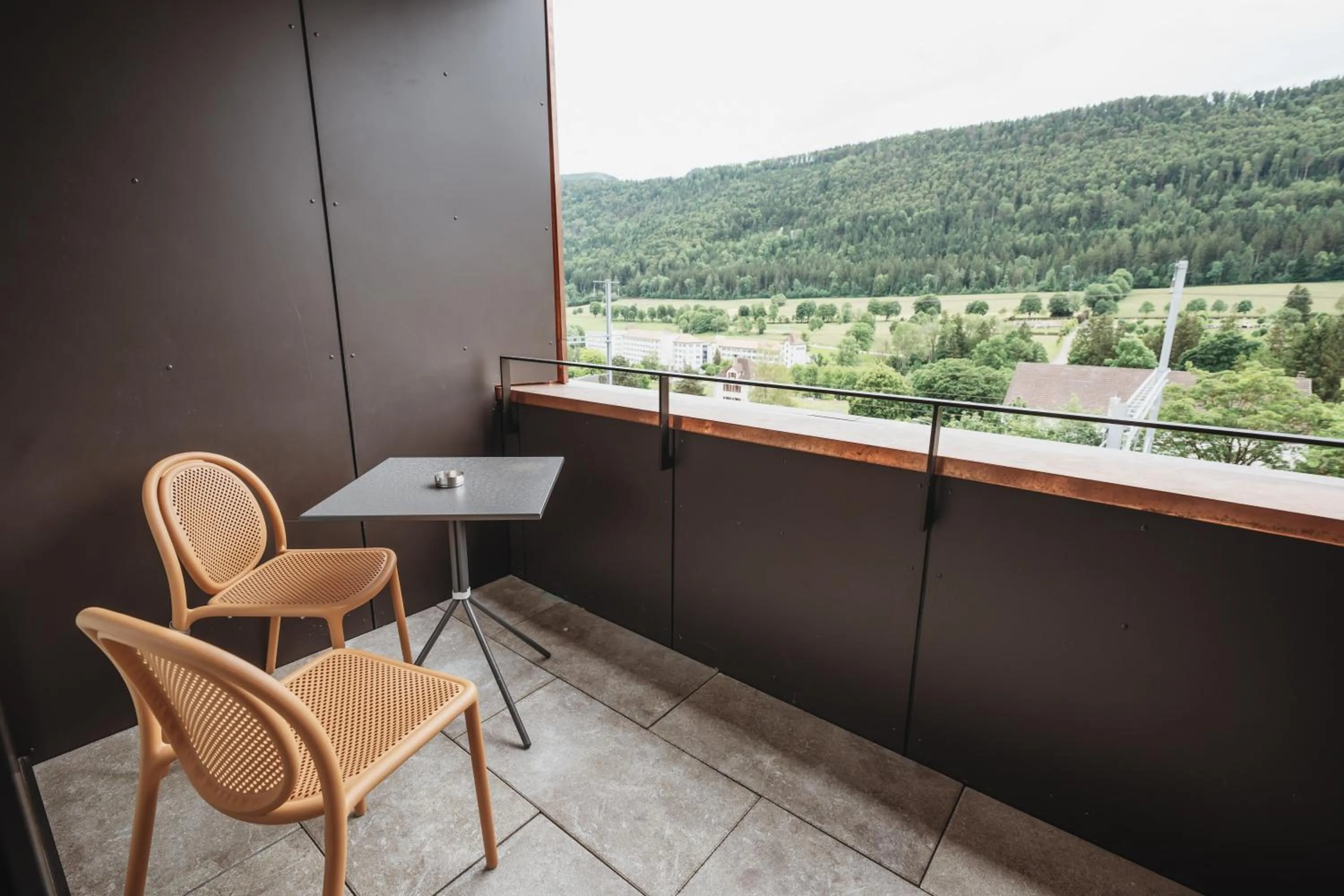 Balcony/Terrace in Hota Hotel Saint-Imier