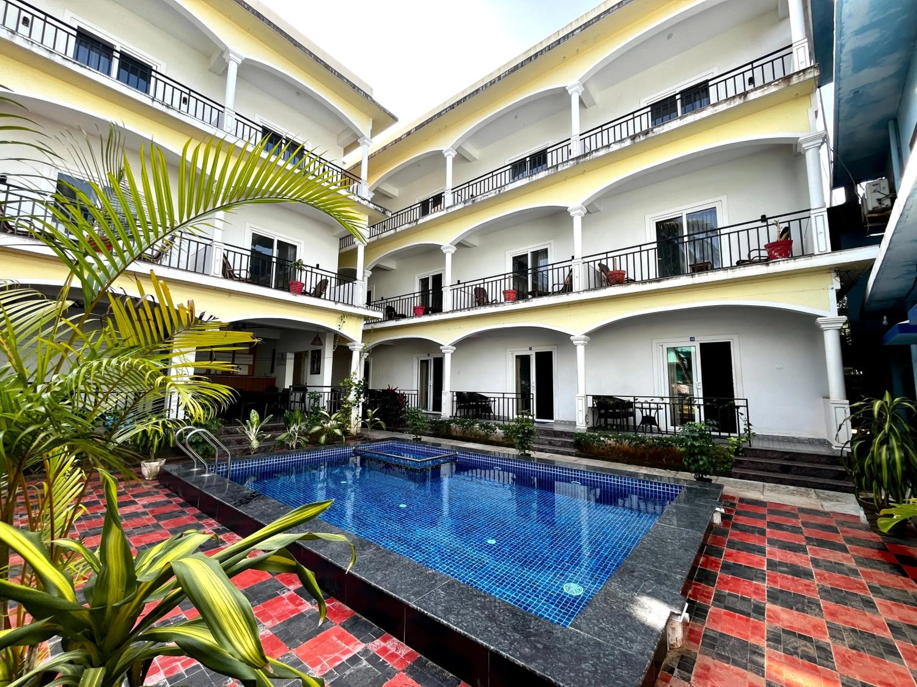 Property building in Morjim Sunset Hotel