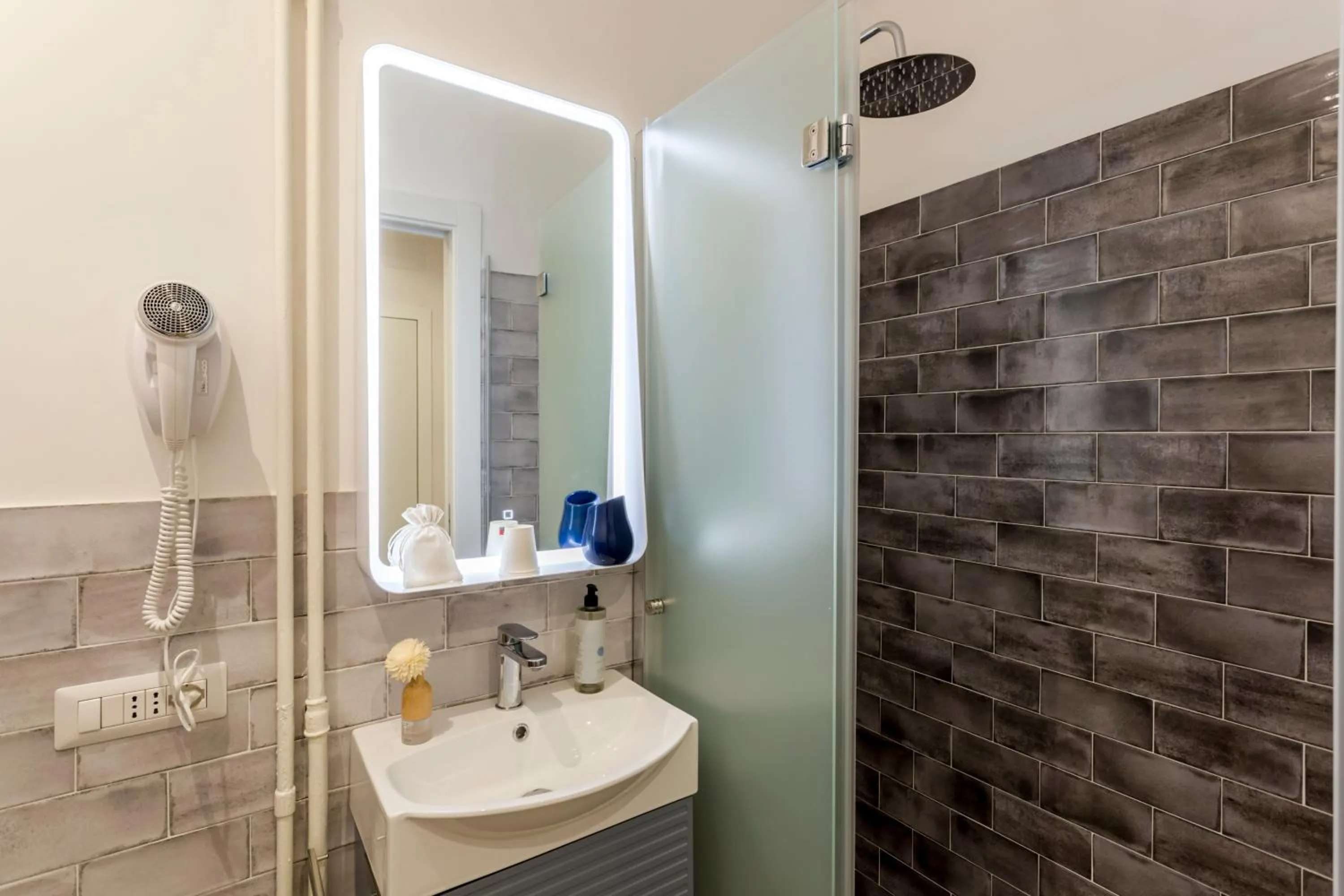 Shower in Romi Suite