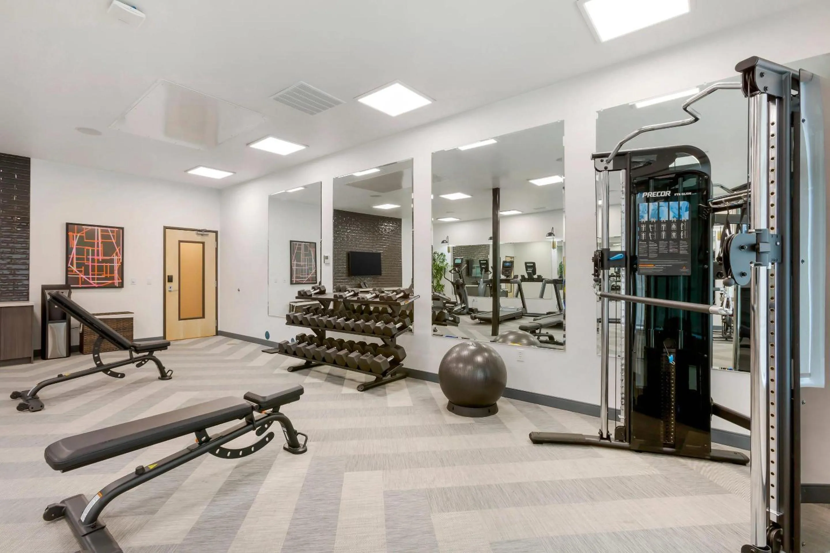 Fitness centre/facilities in Cambria Hotel Spokane Airport