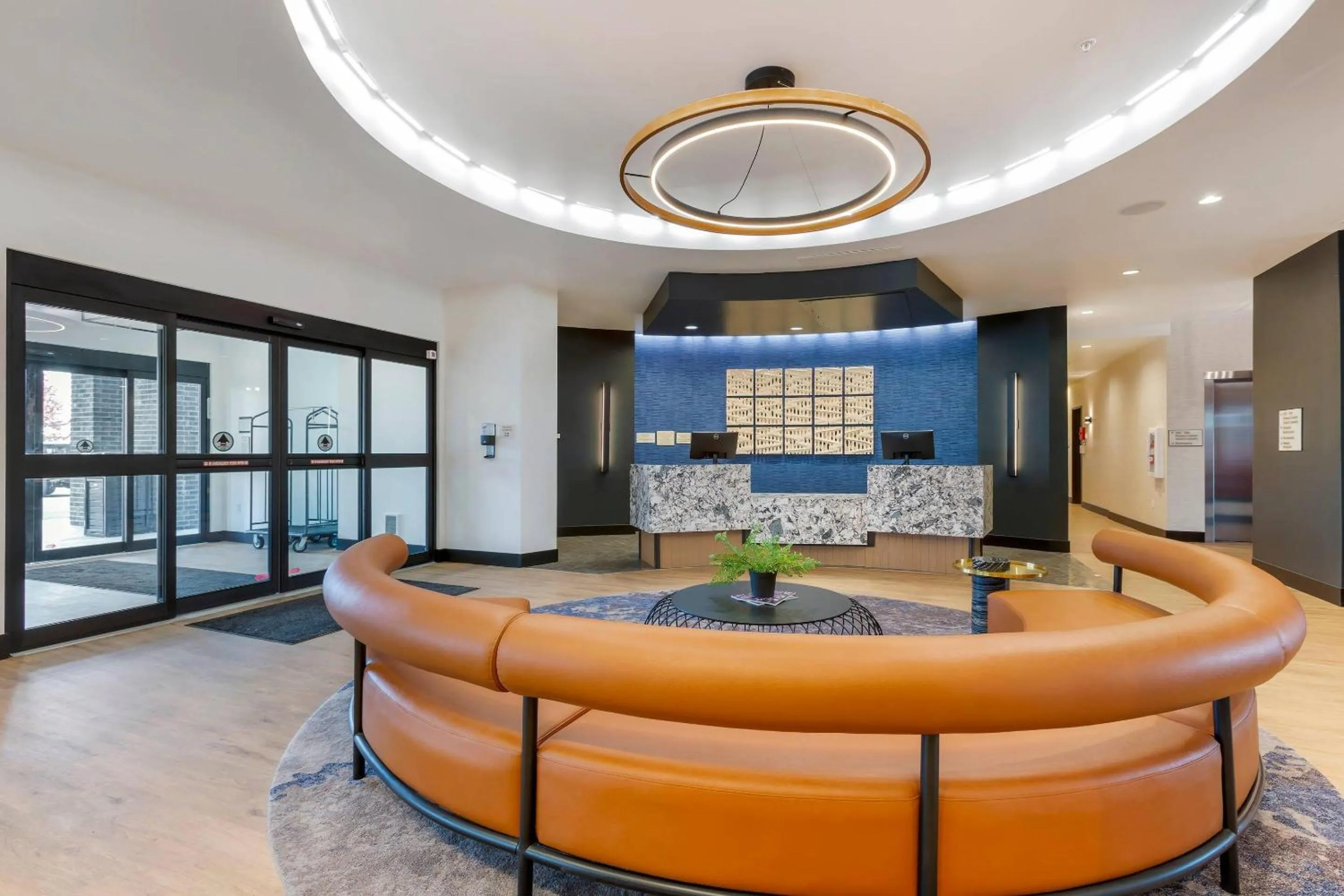 Lobby or reception in Cambria Hotel Spokane Airport