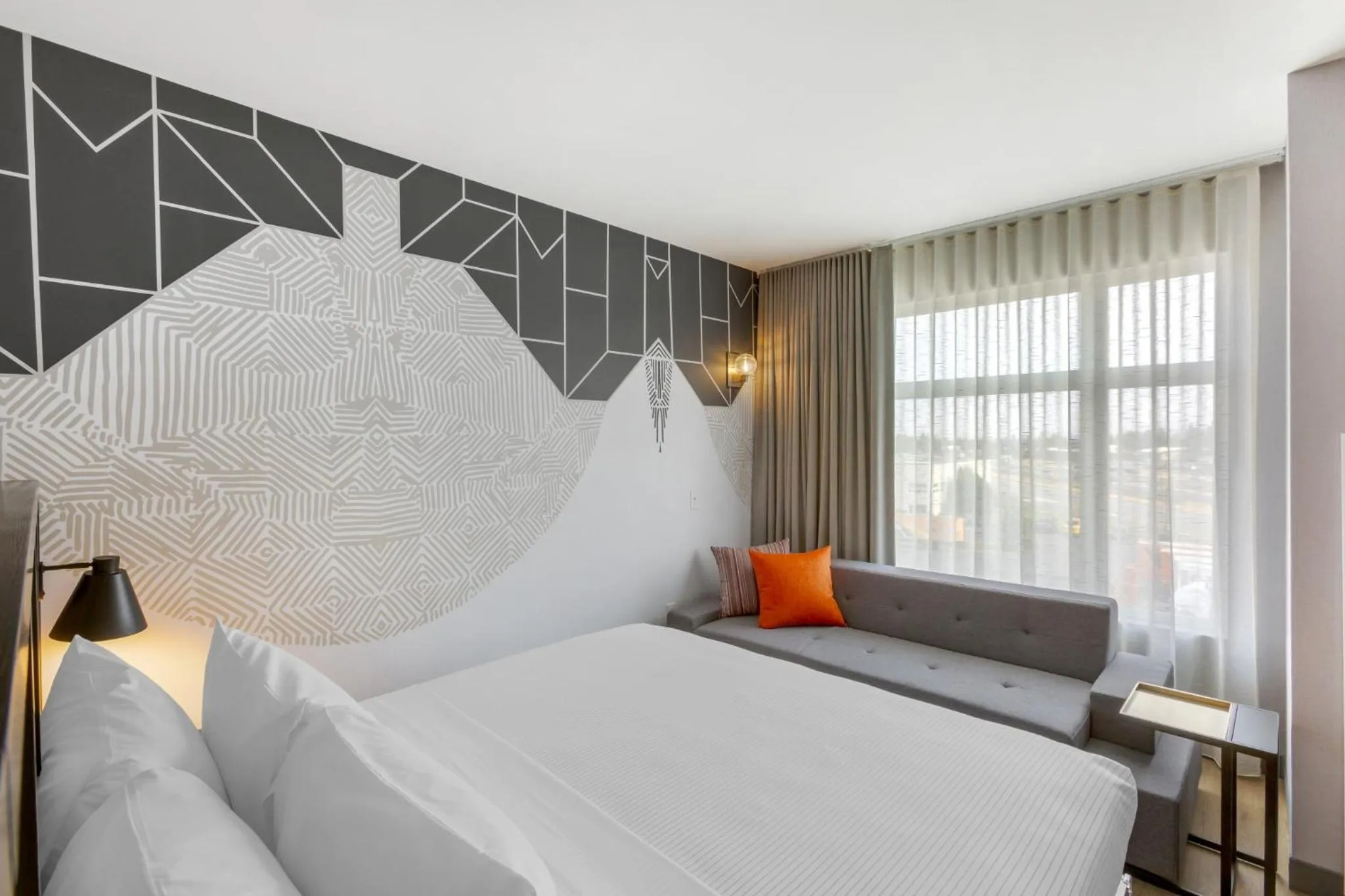 Photo of the whole room, Bed in Cambria Hotel Spokane Airport