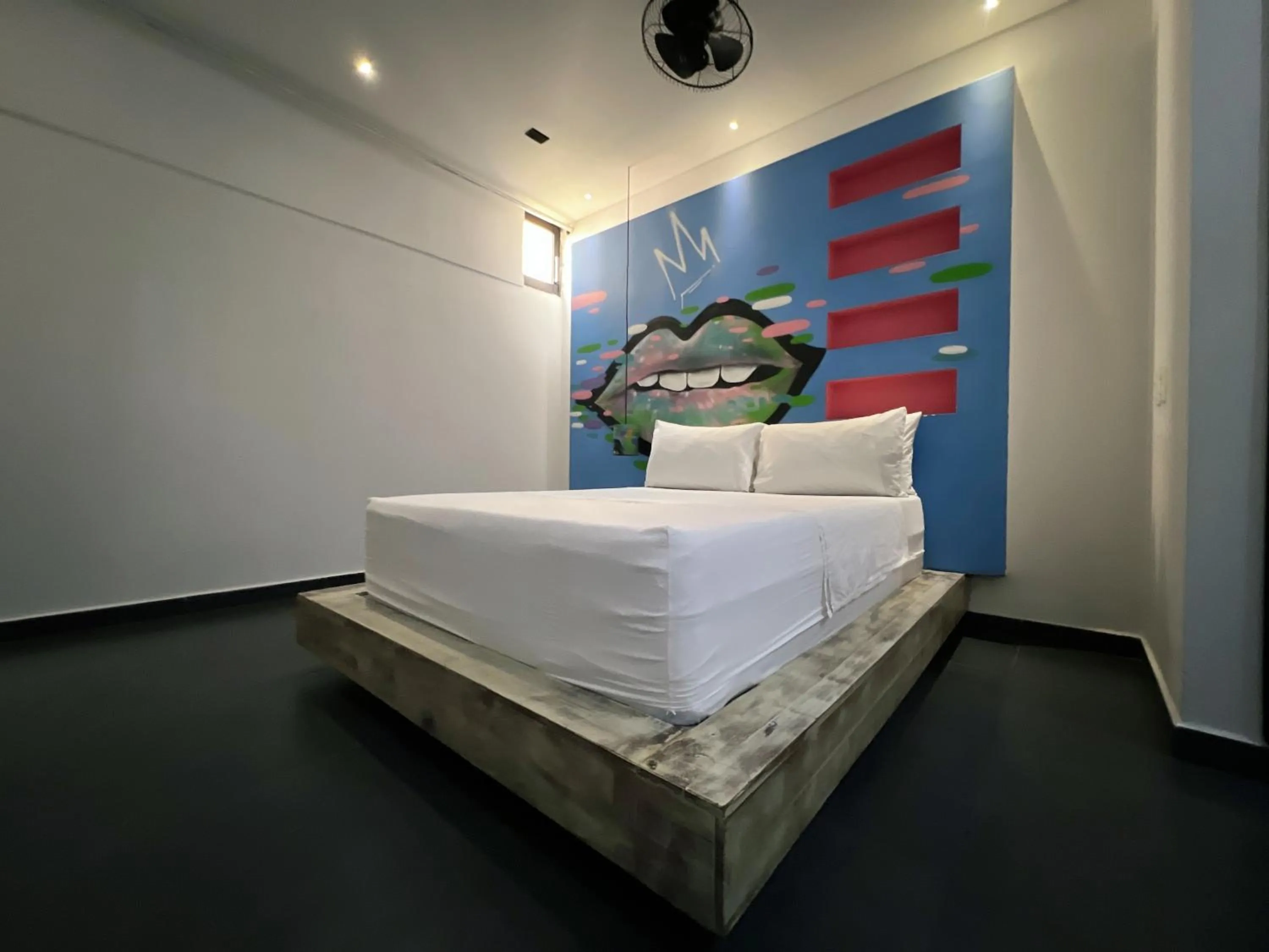 Photo of the whole room, Bed in Hotel Galeria Medellin
