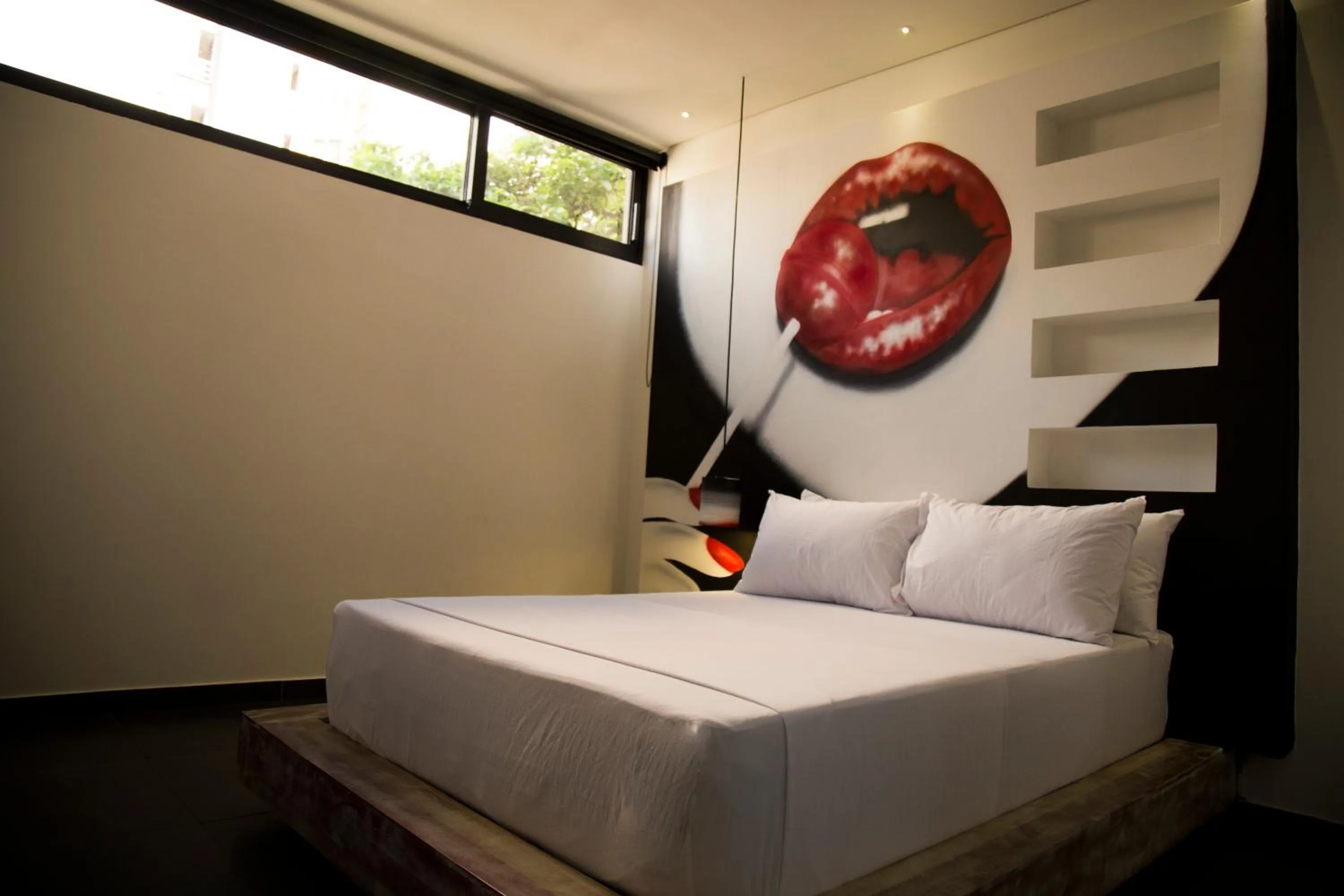 Bed in Hotel Galeria Medellin