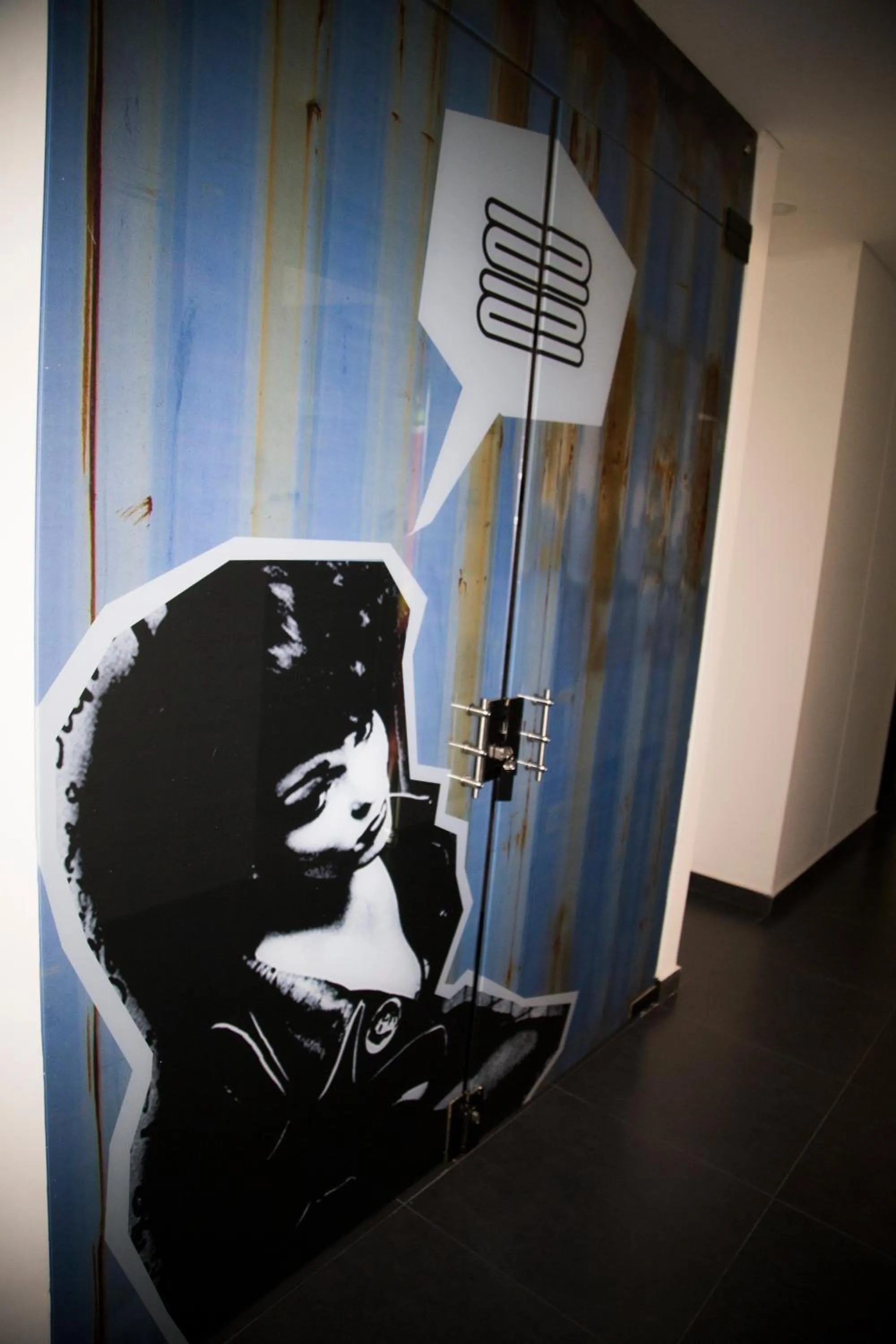 Decorative detail in Hotel Galeria Medellin