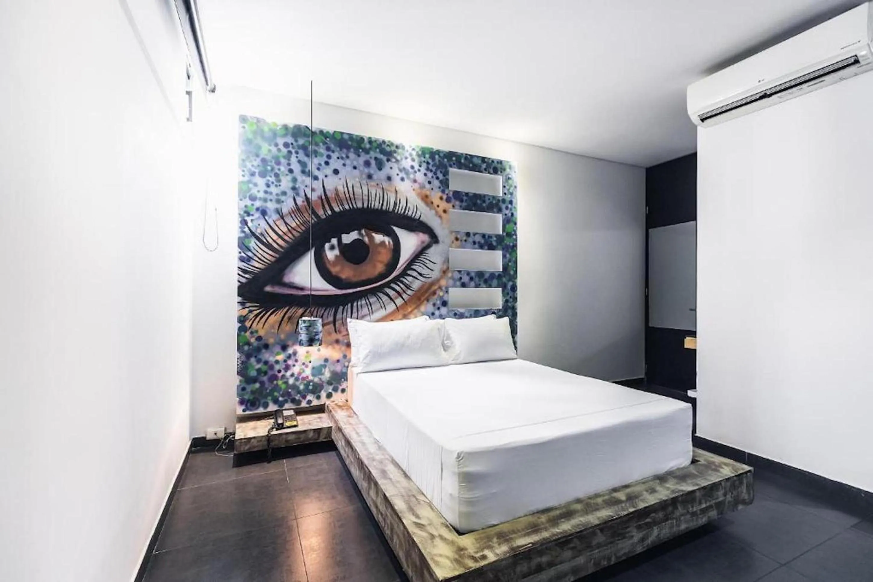 Bed in Hotel Galeria Medellin