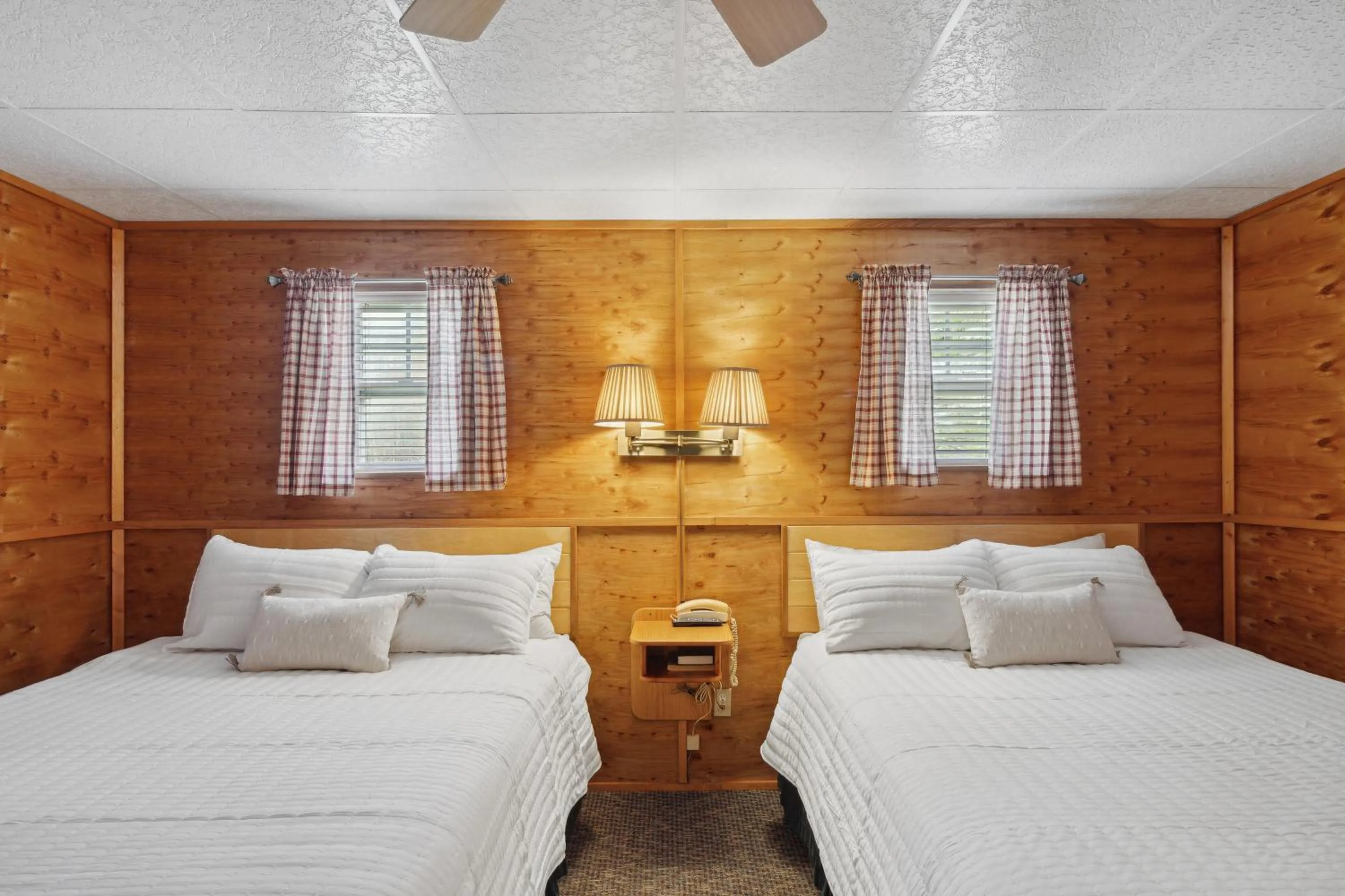 Bedroom in Vindel Motel