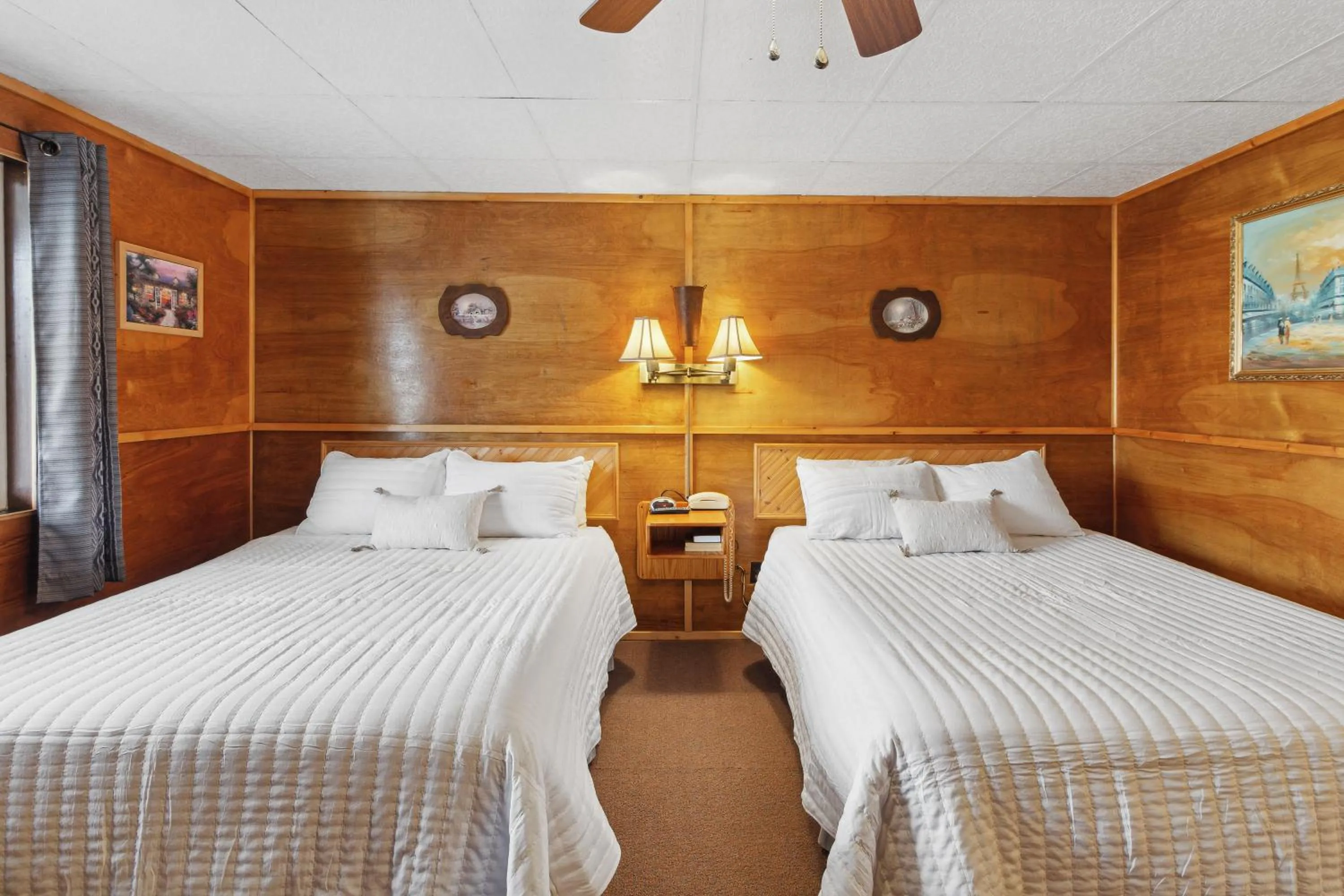 Bedroom in Vindel Motel