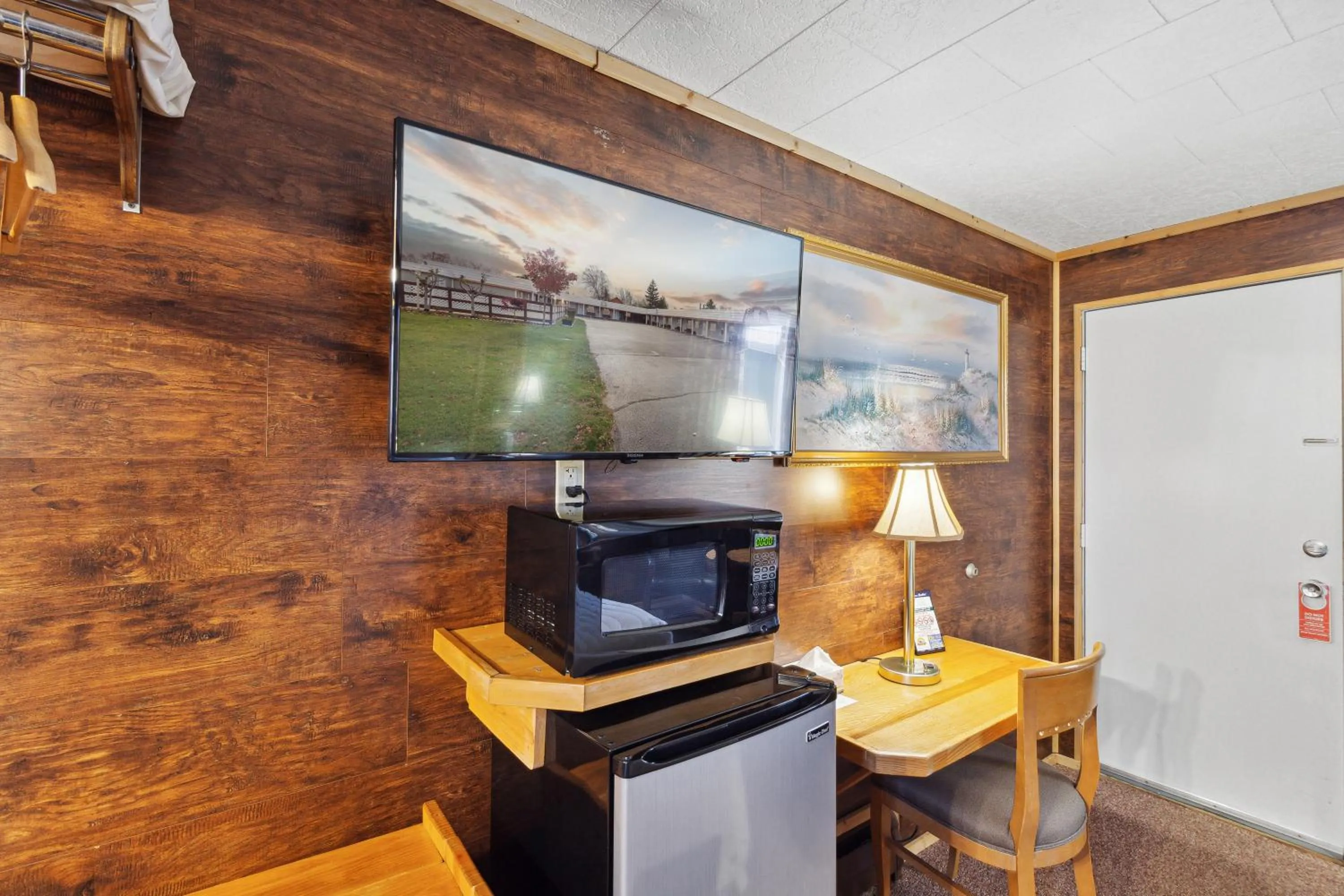 Bedroom in Vindel Motel