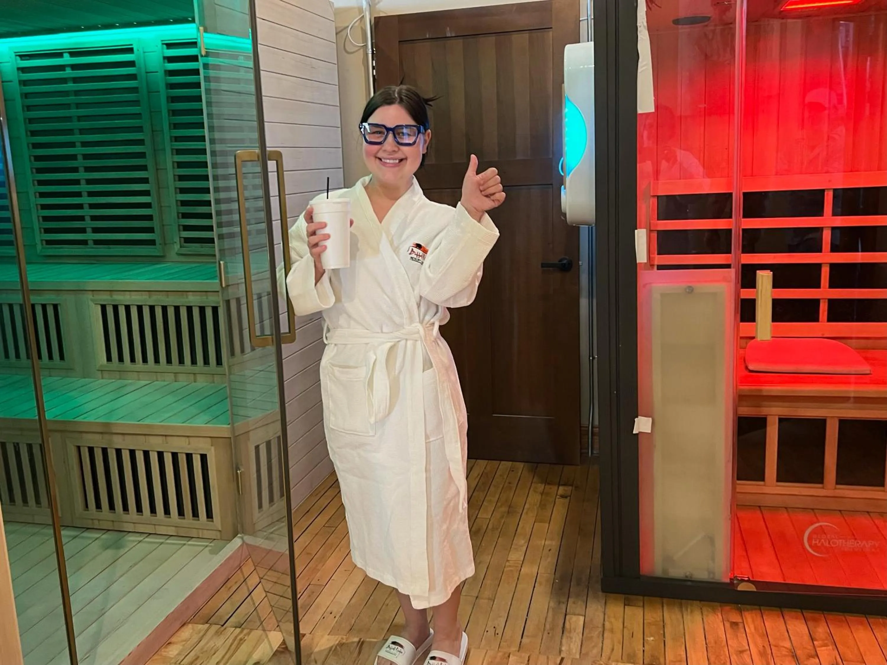 Sauna in Buffalo Ridge Resort and Spa