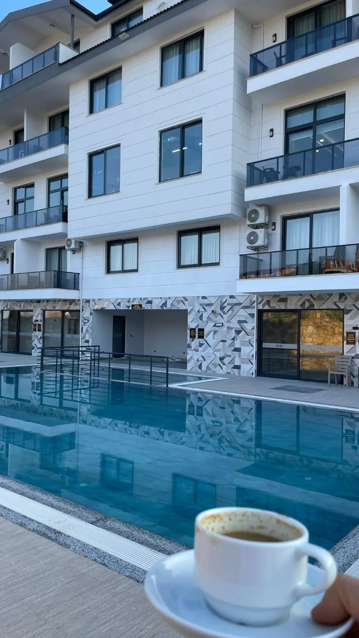 Pool view in Çelik Thermal & Spa