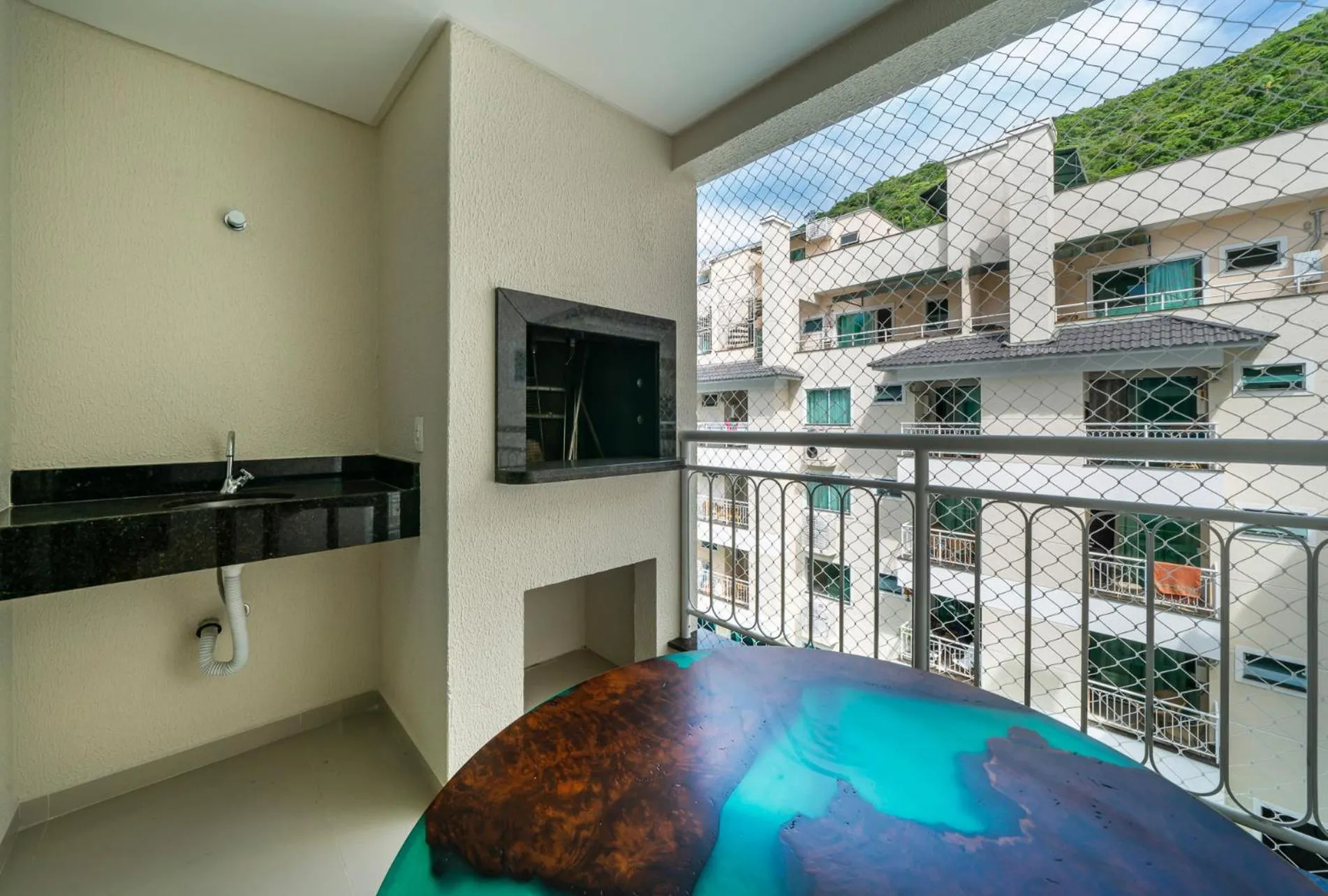 BBQ facilities in Bombinhas Summer Beach APT 333