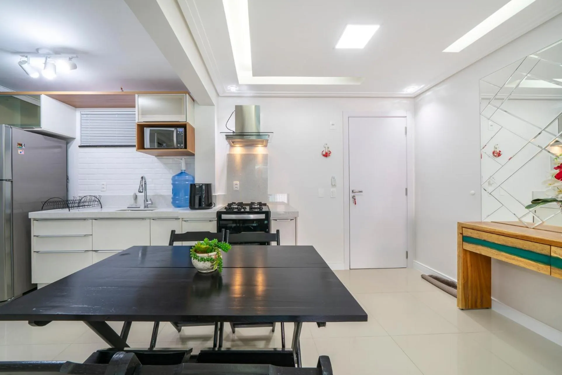 Kitchen or kitchenette in Bombinhas Summer Beach APT 333