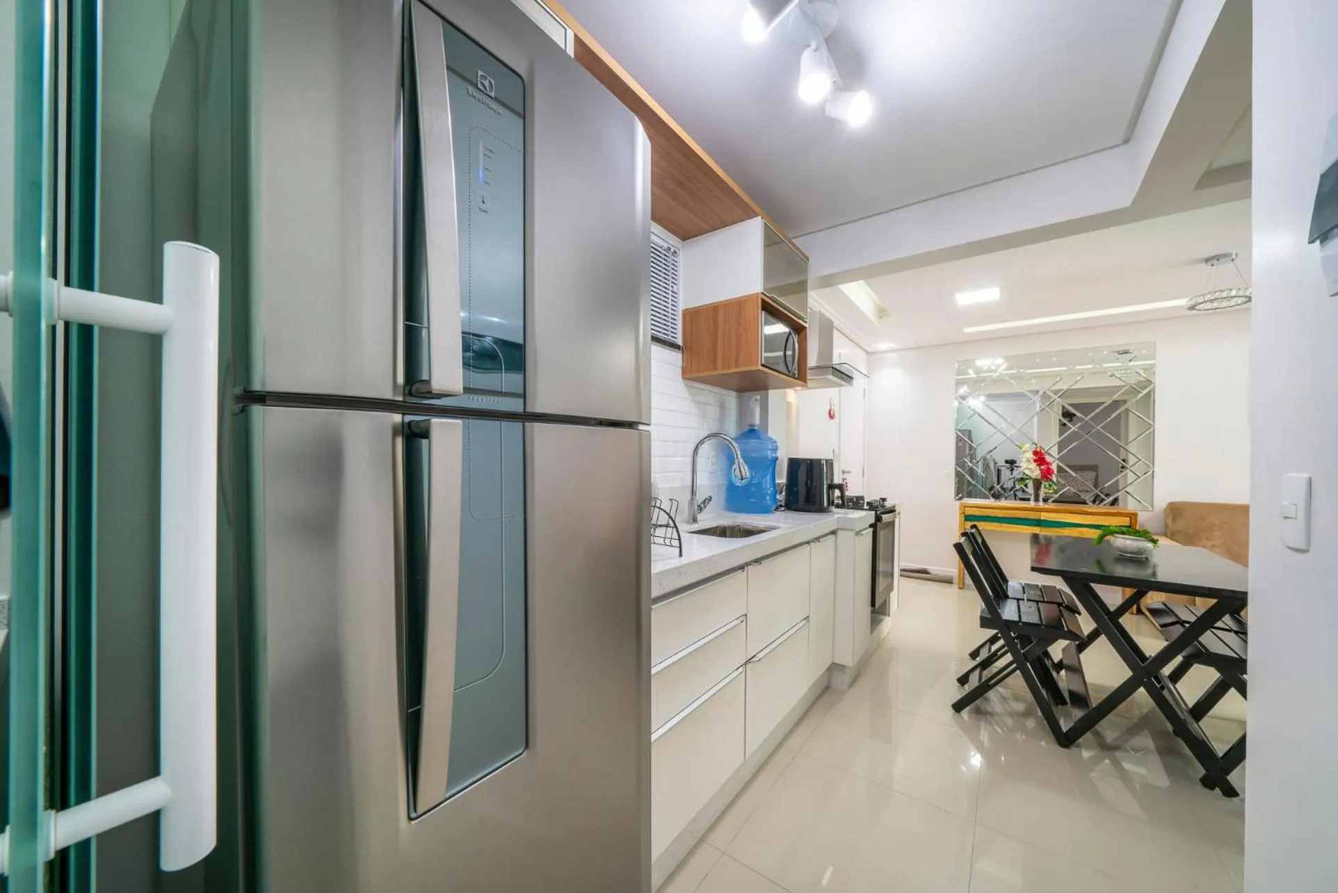 Kitchen or kitchenette in Bombinhas Summer Beach APT 333